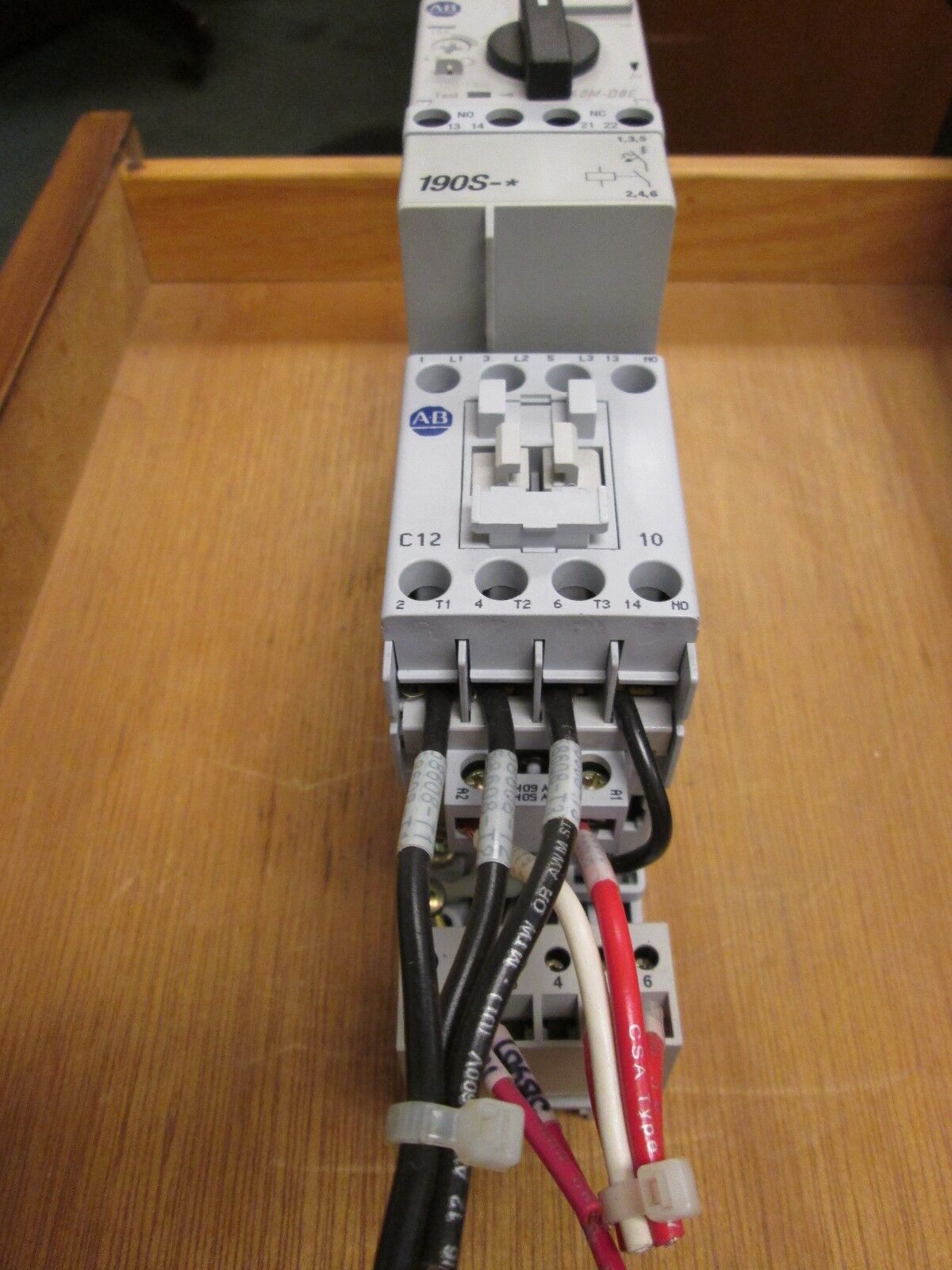 Allen-Bradley Compact Starter 190S-BND2-DC10C Range 6.3-10A 120V Coil Used