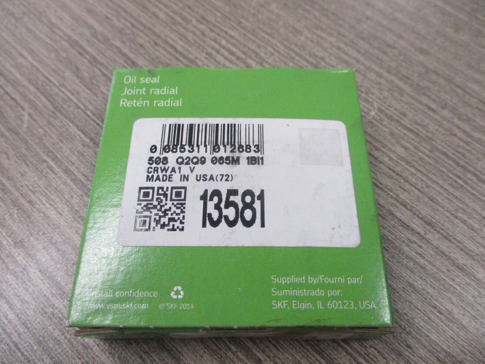 SKF Oil Seal 13581 New Surplus
