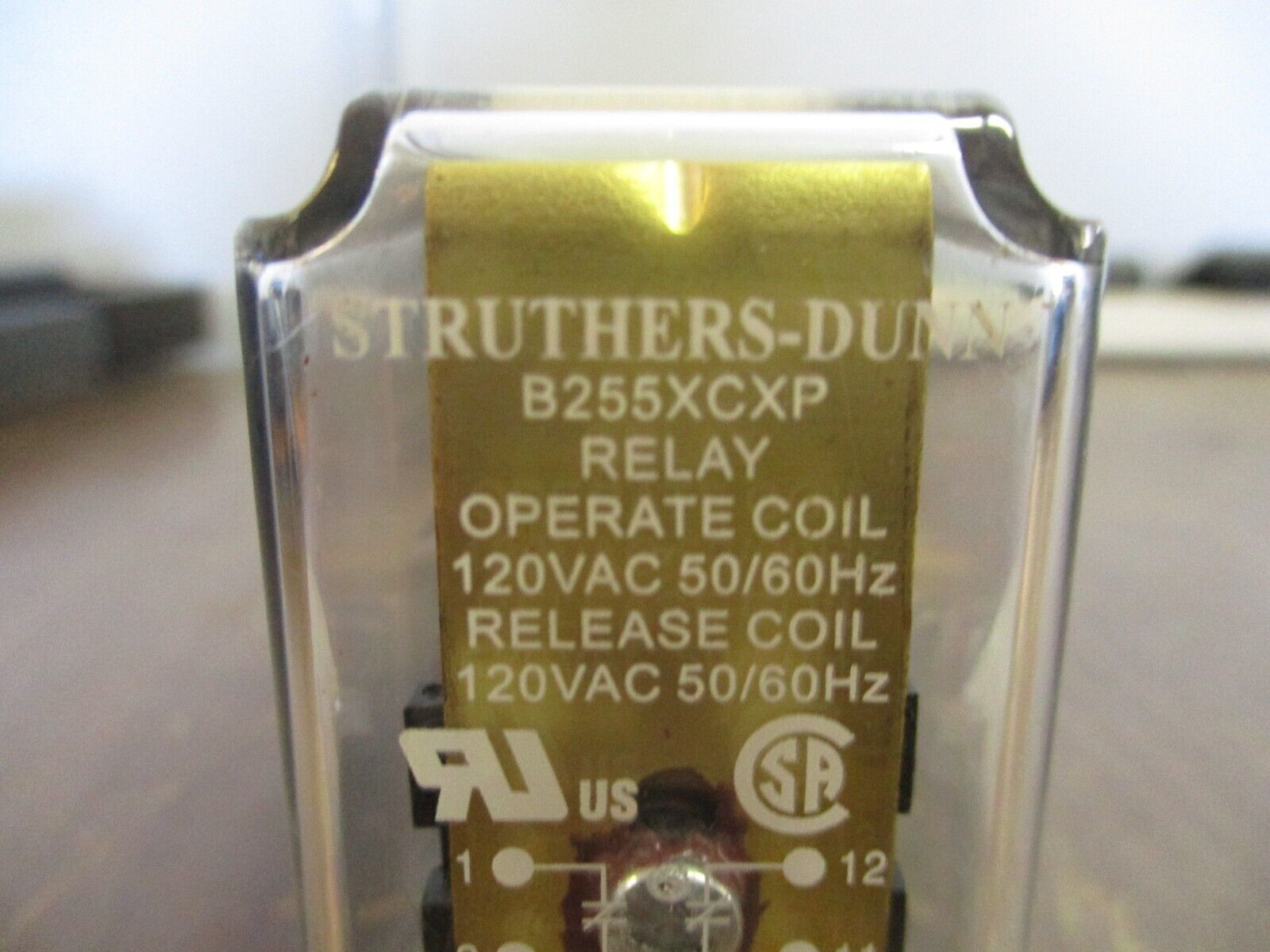Struthers-Dunn Latching Relay B255XCXP 120V Coil New Surplus