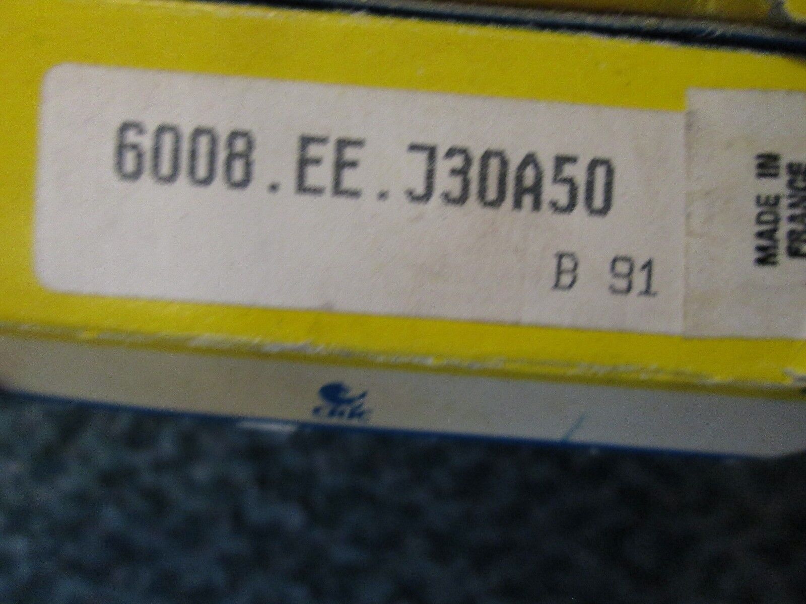 SNR Ball Bearing 6008-EE-J30A50 Lot of 2 New Surplus