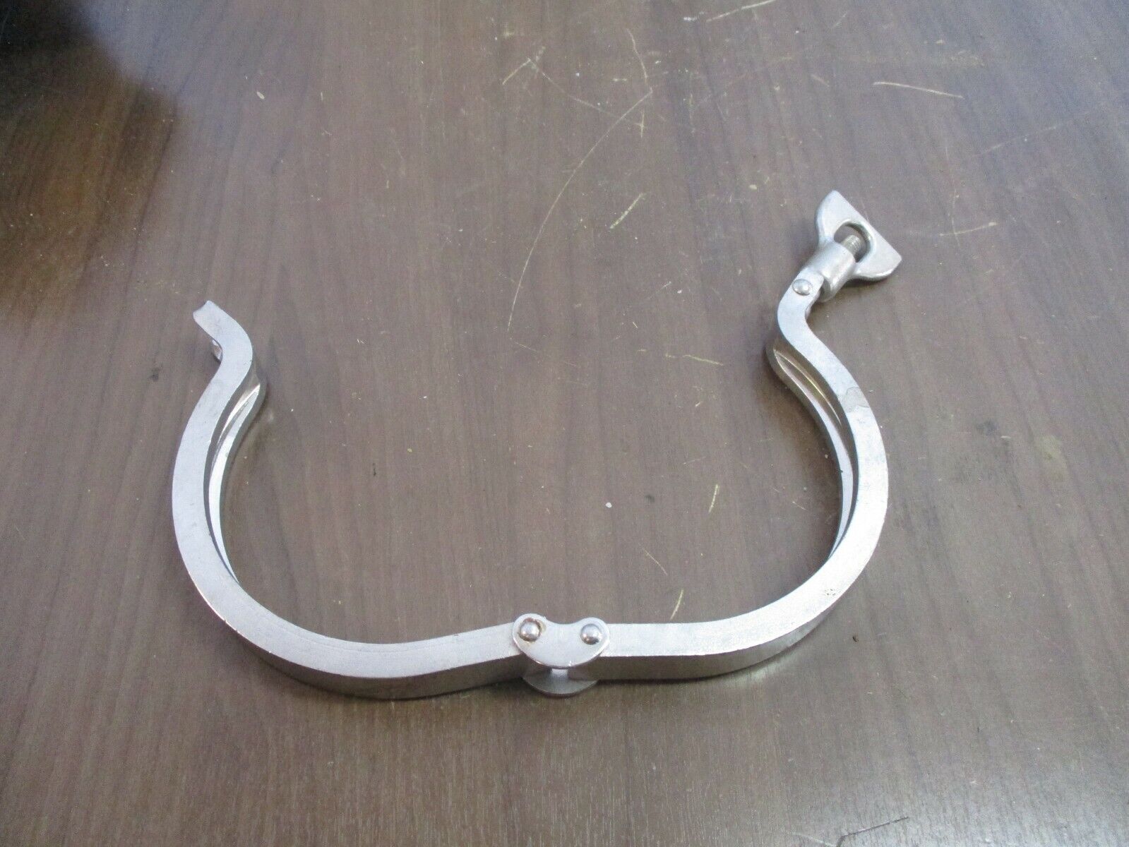 Misc. Brand Stainless Steel Sanitary Clamp Size: 4" *Lot of 2* Used