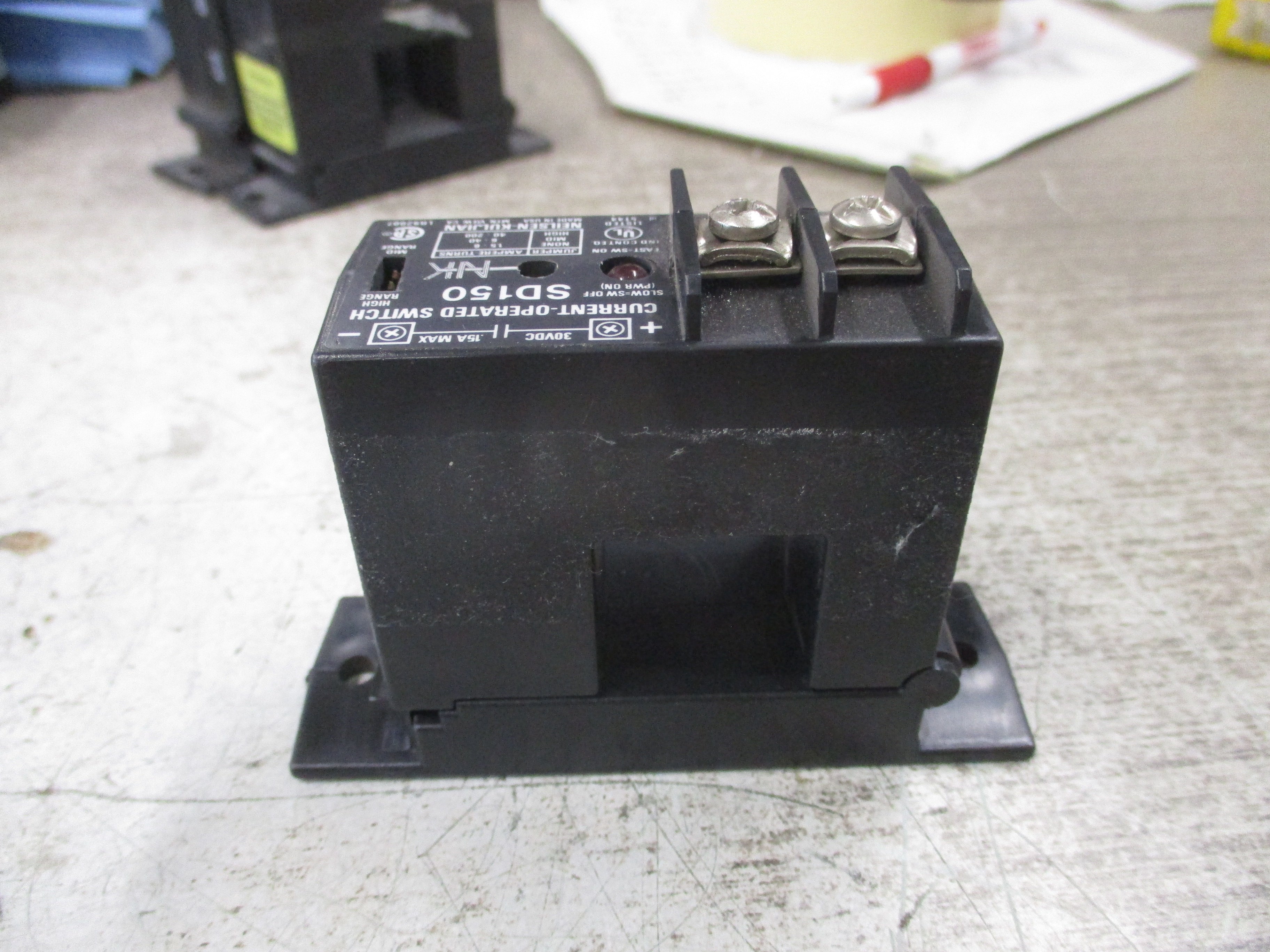 Neilsen-Kuljian Current-Operated Switch SD150 15-200A Used