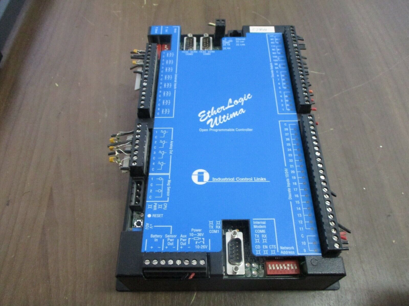 Industrial Control Links EtherLogic Open Programmable Controller 56-0002 Used