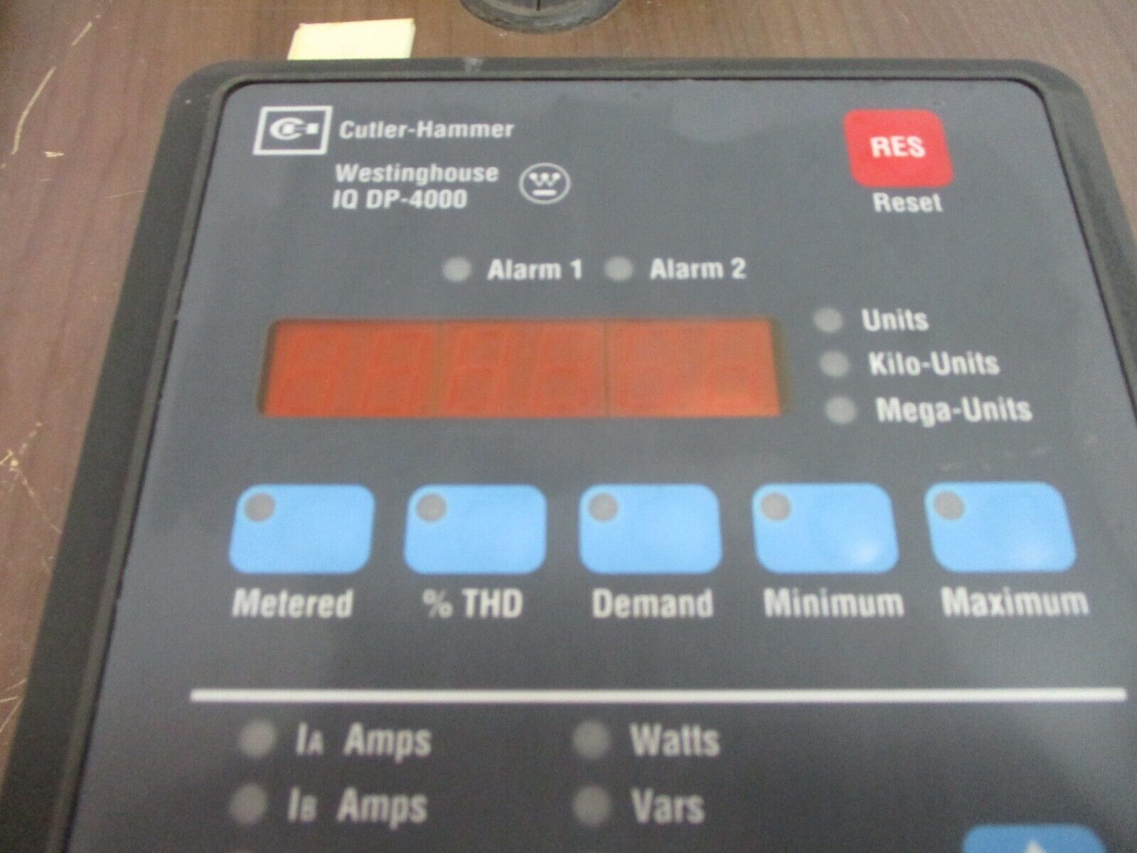 Cutler-Hammer Westinghouse IQ DP-4000 Energy Meter 4D13110G03 Rev. 6 Used