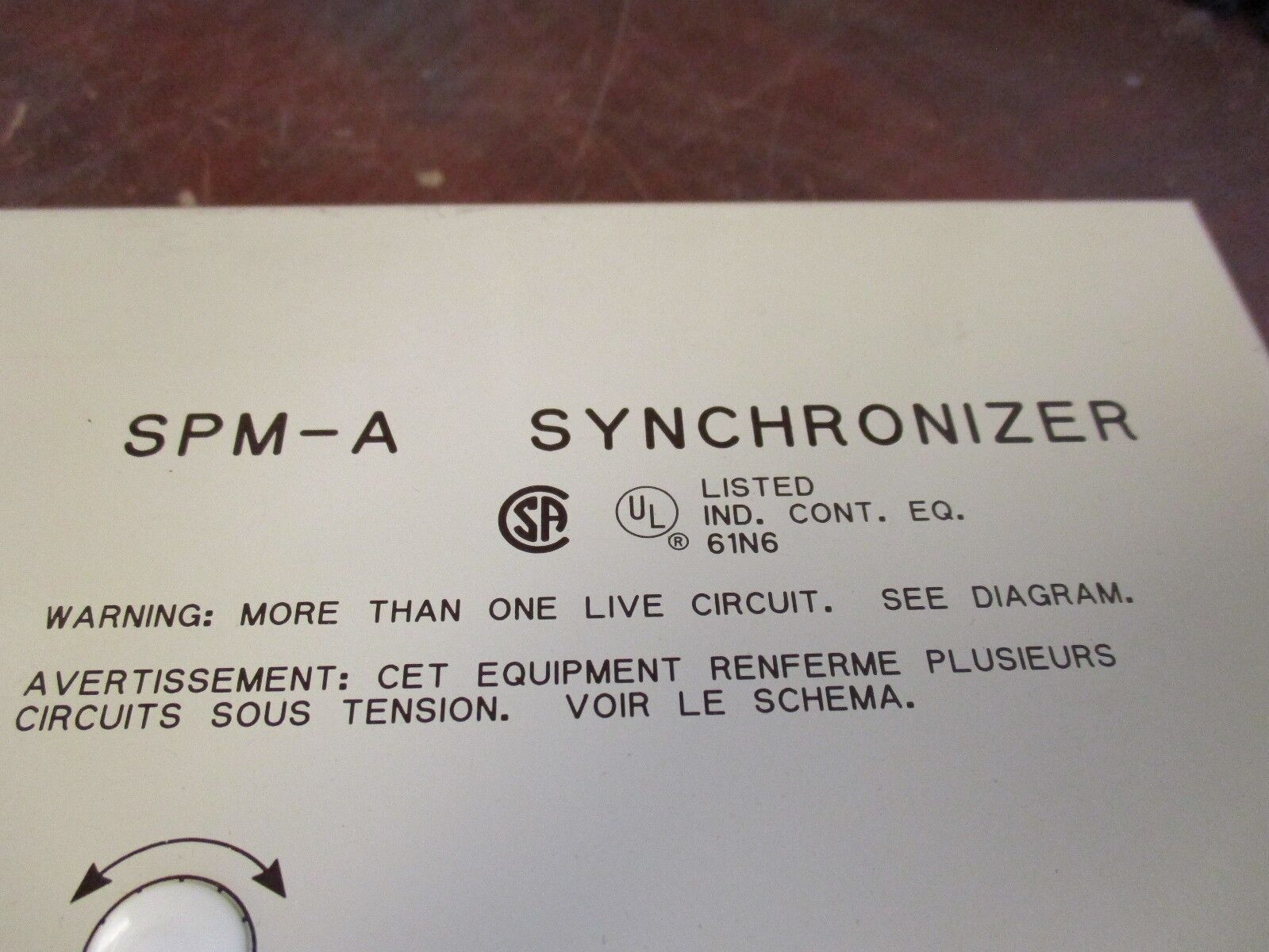 Woodward SPM-A Synchronizer 9905-001 Rev. N 50/60Hz 10 Watts Used