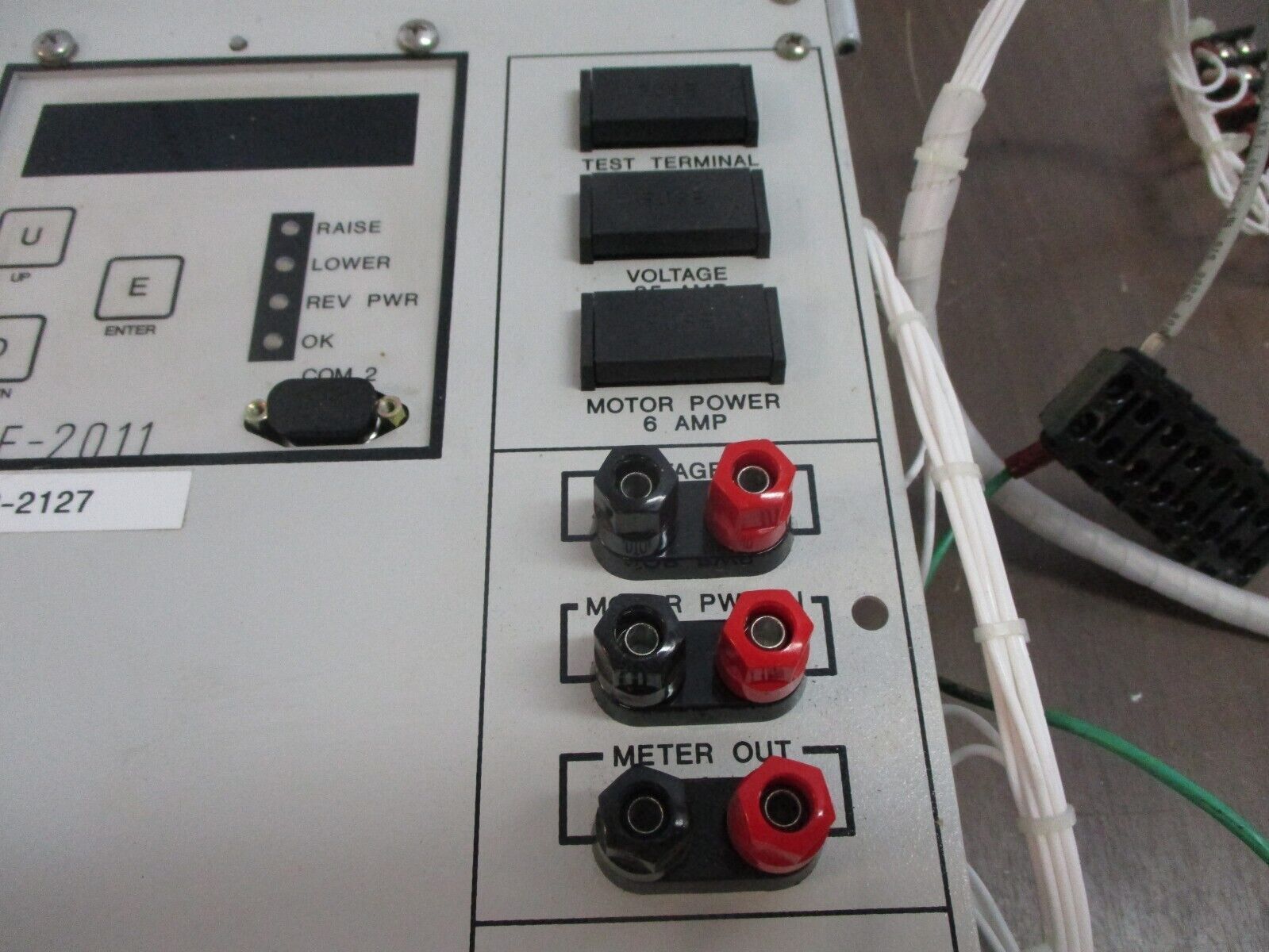 GE GE-2011 Voltage Regulator Control L208G10 F/W: D-0067 V07.08.17 60Hz Used