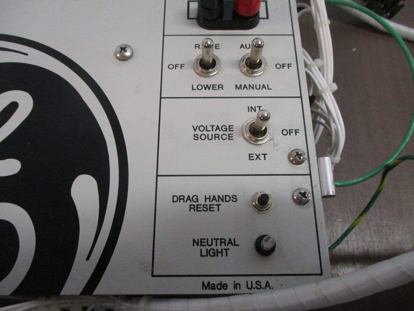 GE GE-2011 Voltage Regulator Control L208G10 F/W: D-0067 V07.08.17 60Hz Used