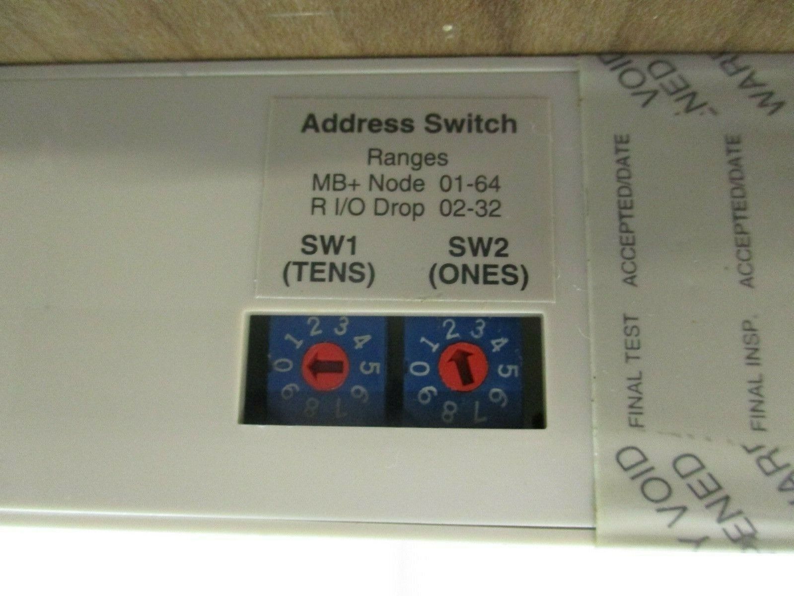 AEG Modicon S908 RIO Drop Module 140 CRA 931 00 1-Ch Used