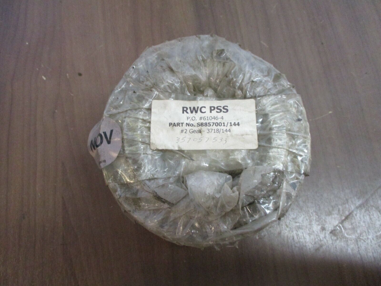 RWC 3718/144 #2 Gear 38857001/144 *No Box* New Surplus