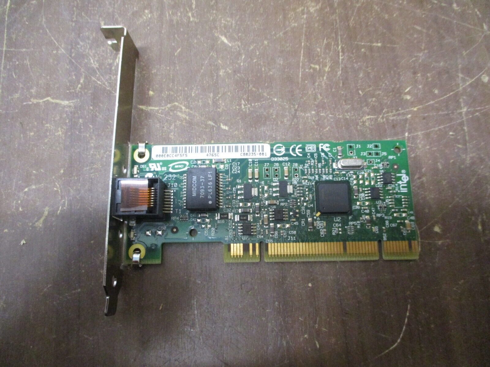 Intel Pro1000GT Network Card C28248-001 10/100/1000 Used