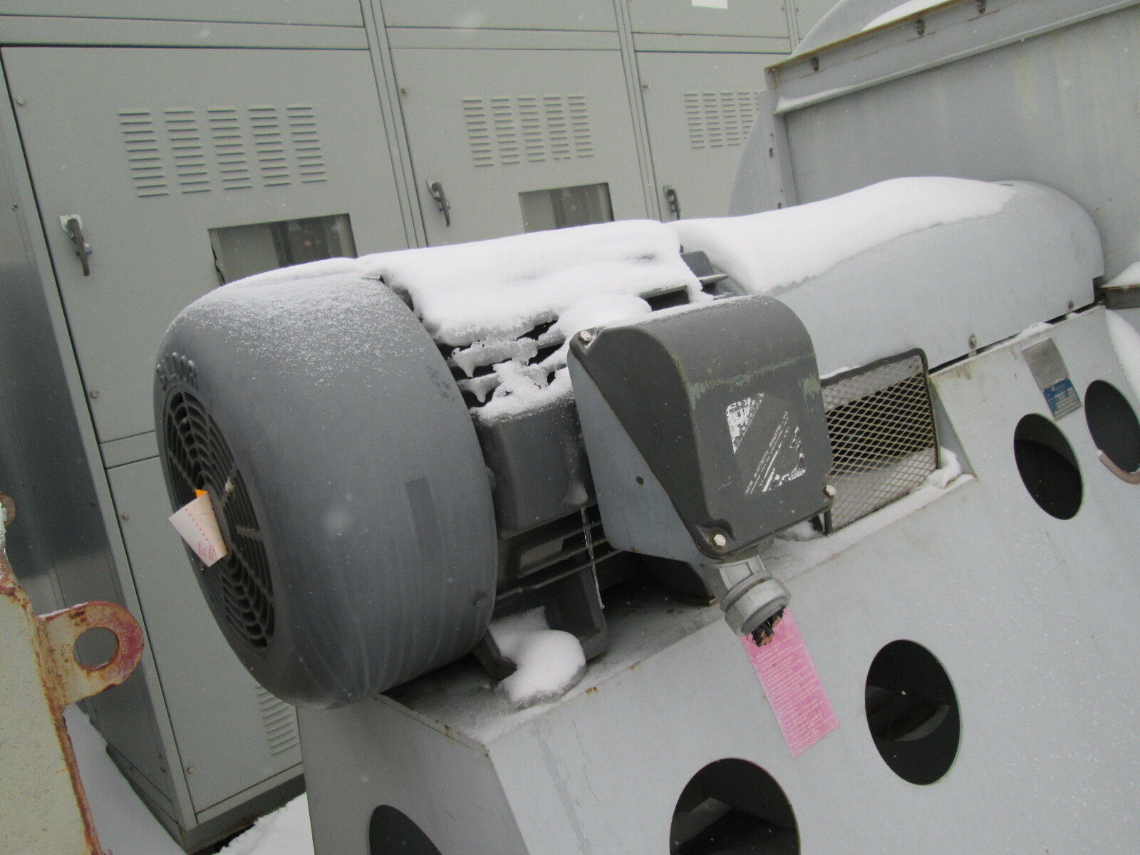 Ceilcote FRP Fume Exhauster V16407 105 36 FRP 100HP 1800RPM 36" Diam. Fan