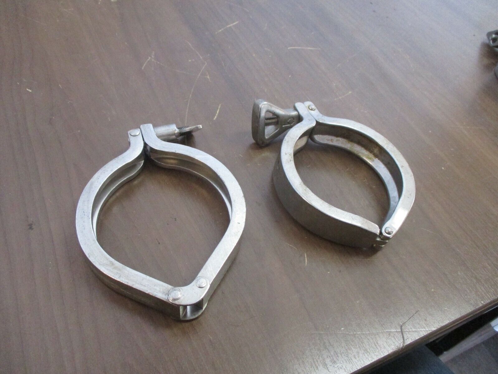 Misc. Brand Stainless Steel Sanitary Clamp Size: 3" Stainless Steel Heavy-Duty