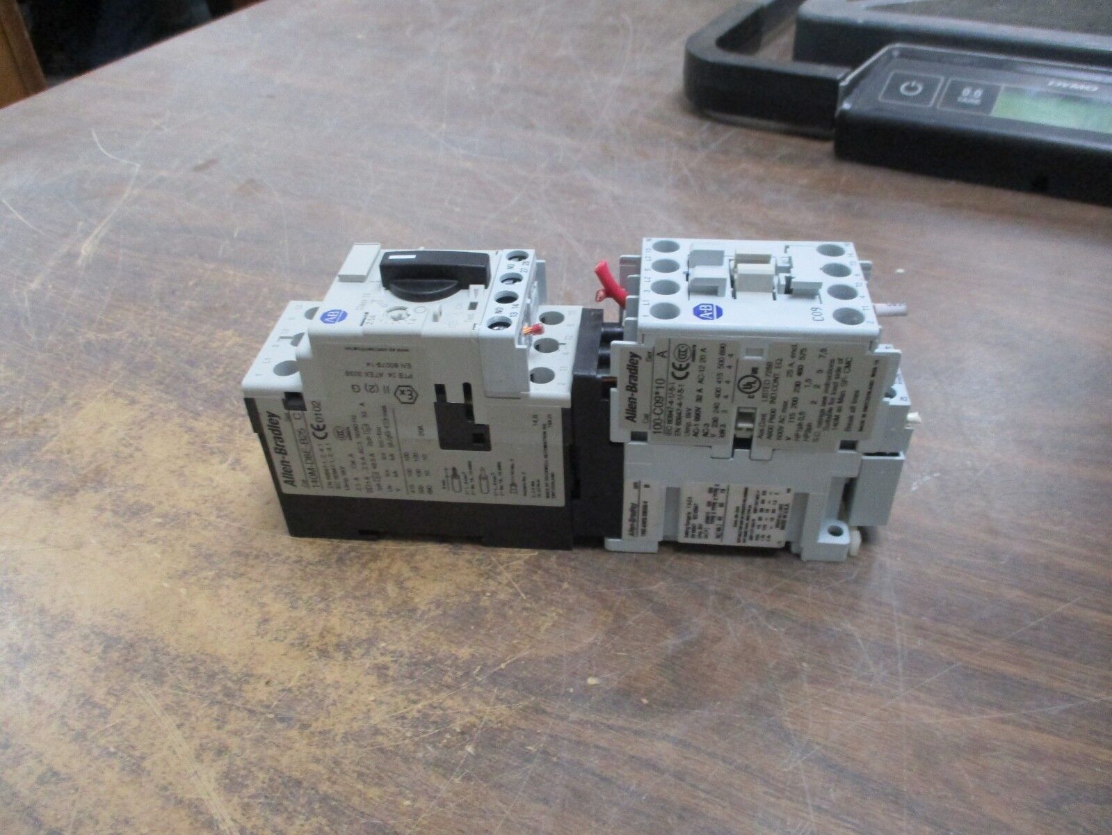 Allen-Bradley Starter 190E-AND2-DB25S-V 120V Coil 25A 600V Trip:1.6-2.5A Used