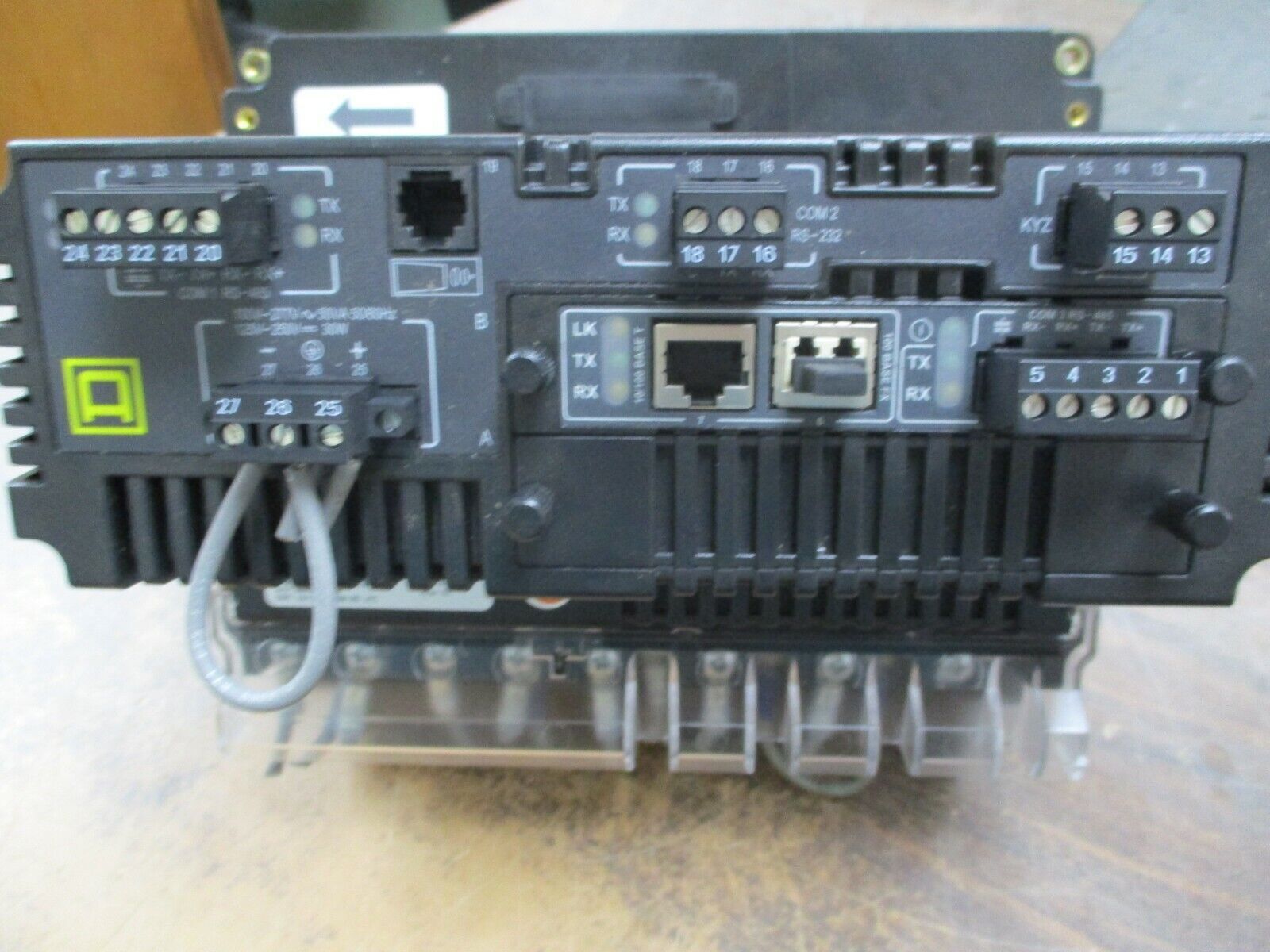 Square D PowerLogic Circuit Monitor CM4250/CMDLC 240/300V 96mA w/ CVM42 Used