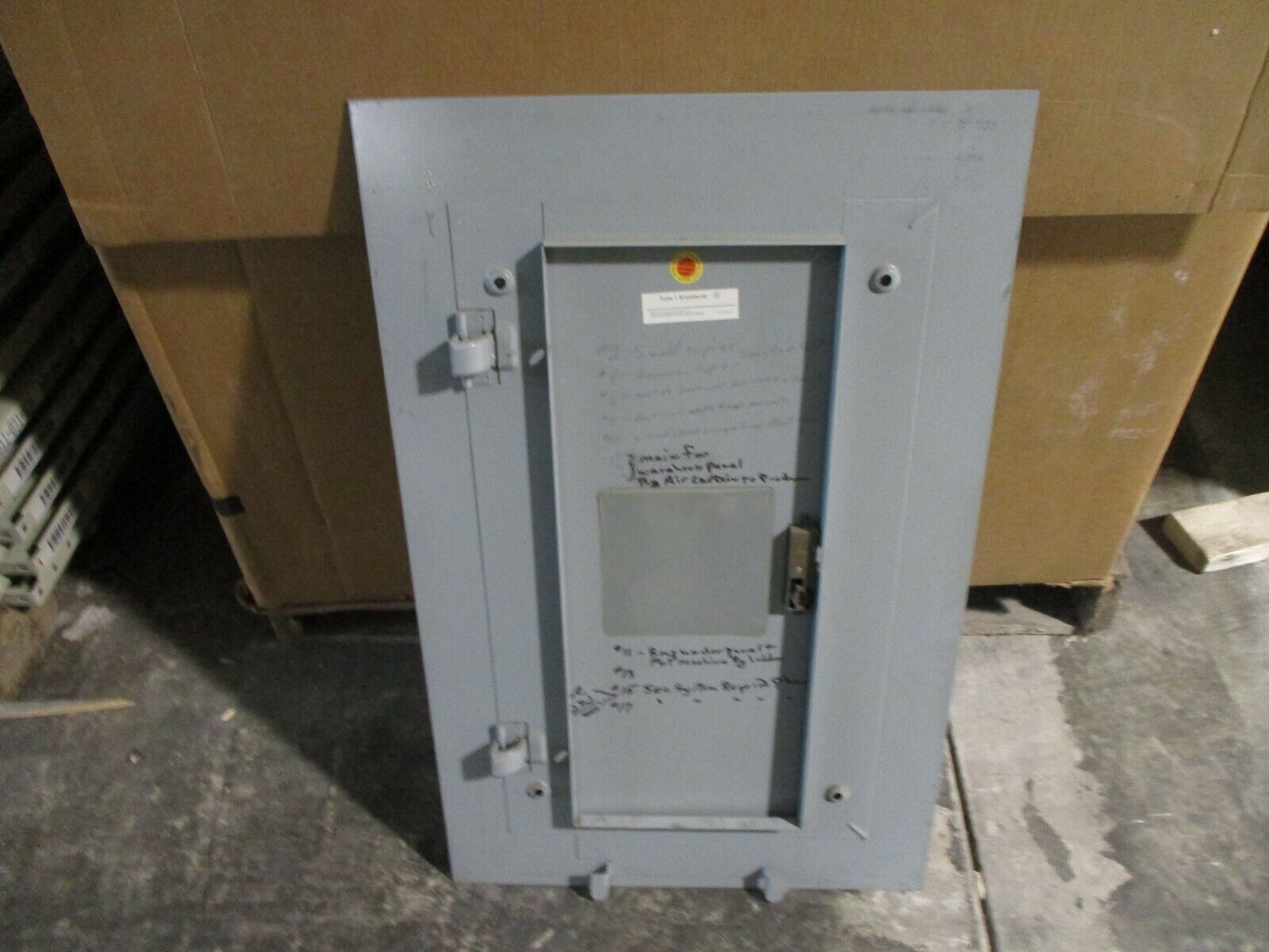 Siemens Breaker Panel Cover S32H Surface Mount Used