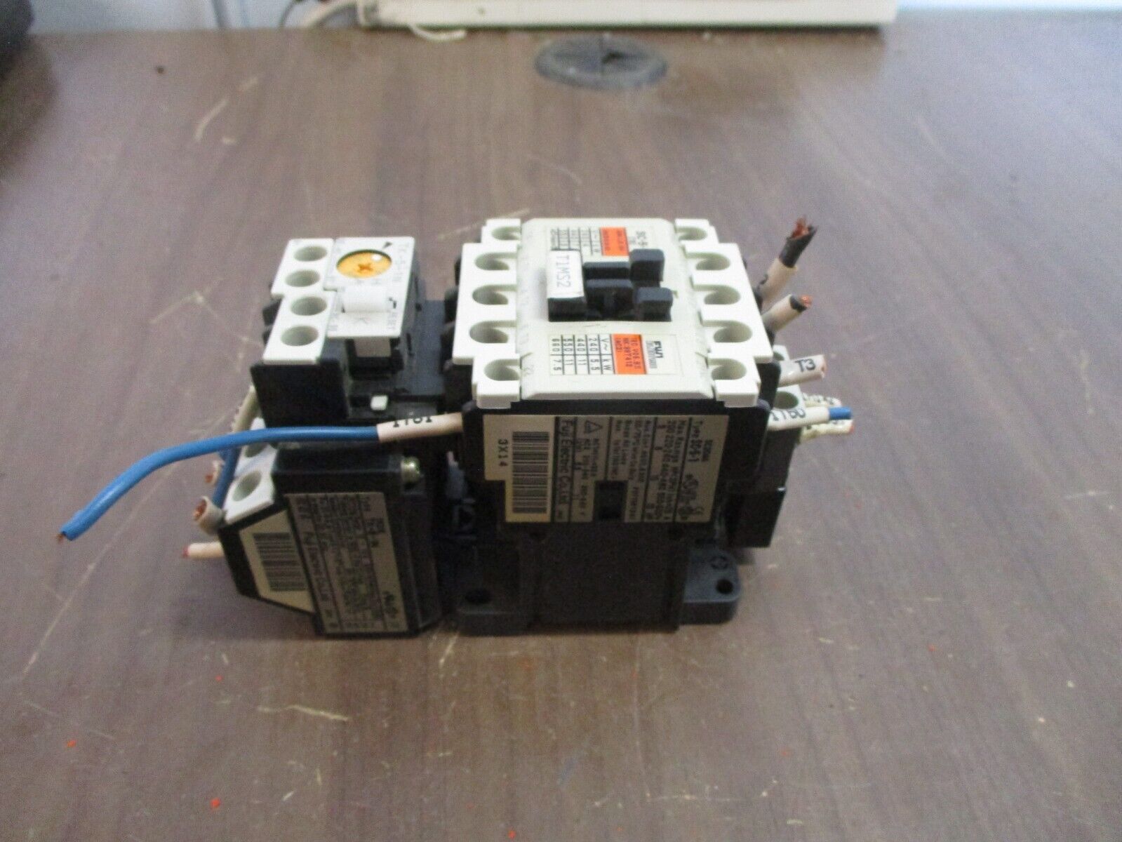 Fuji Electric Starter SC-5-1 / TK-5-1N 100-110V Coil Trip: 12-18A Used