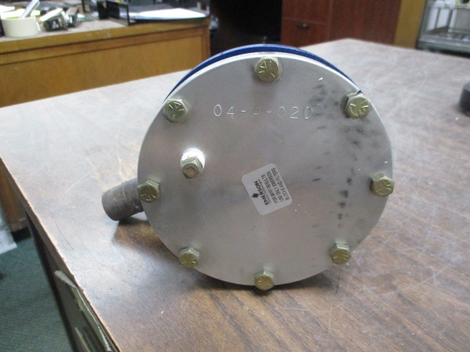 Emerson Steel Take-Apart Filter-Drier Shell STAS-489T Used