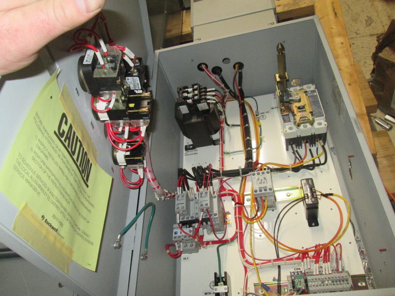 Allen-Bradley 1336 Plus II AC Drive w/ Bypass 15HP Used