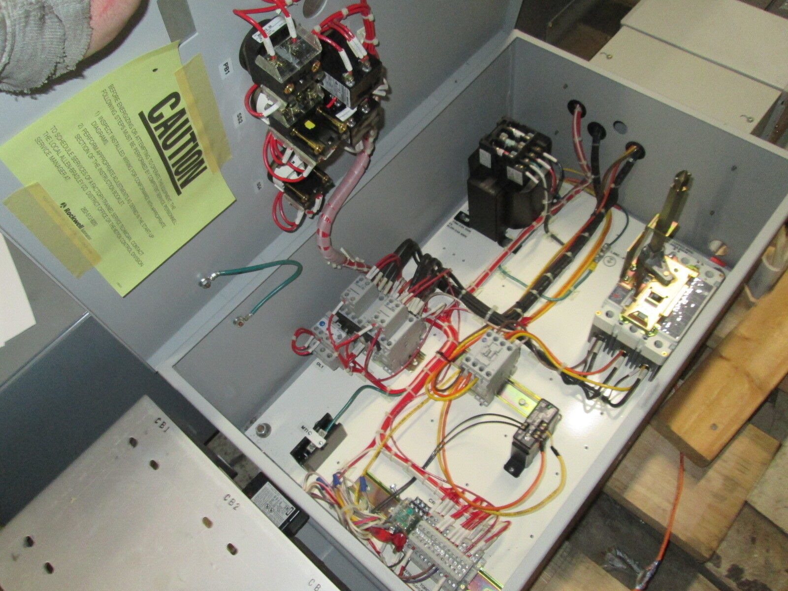 Allen-Bradley 1336 Plus II AC Drive w/ Bypass 15HP Used