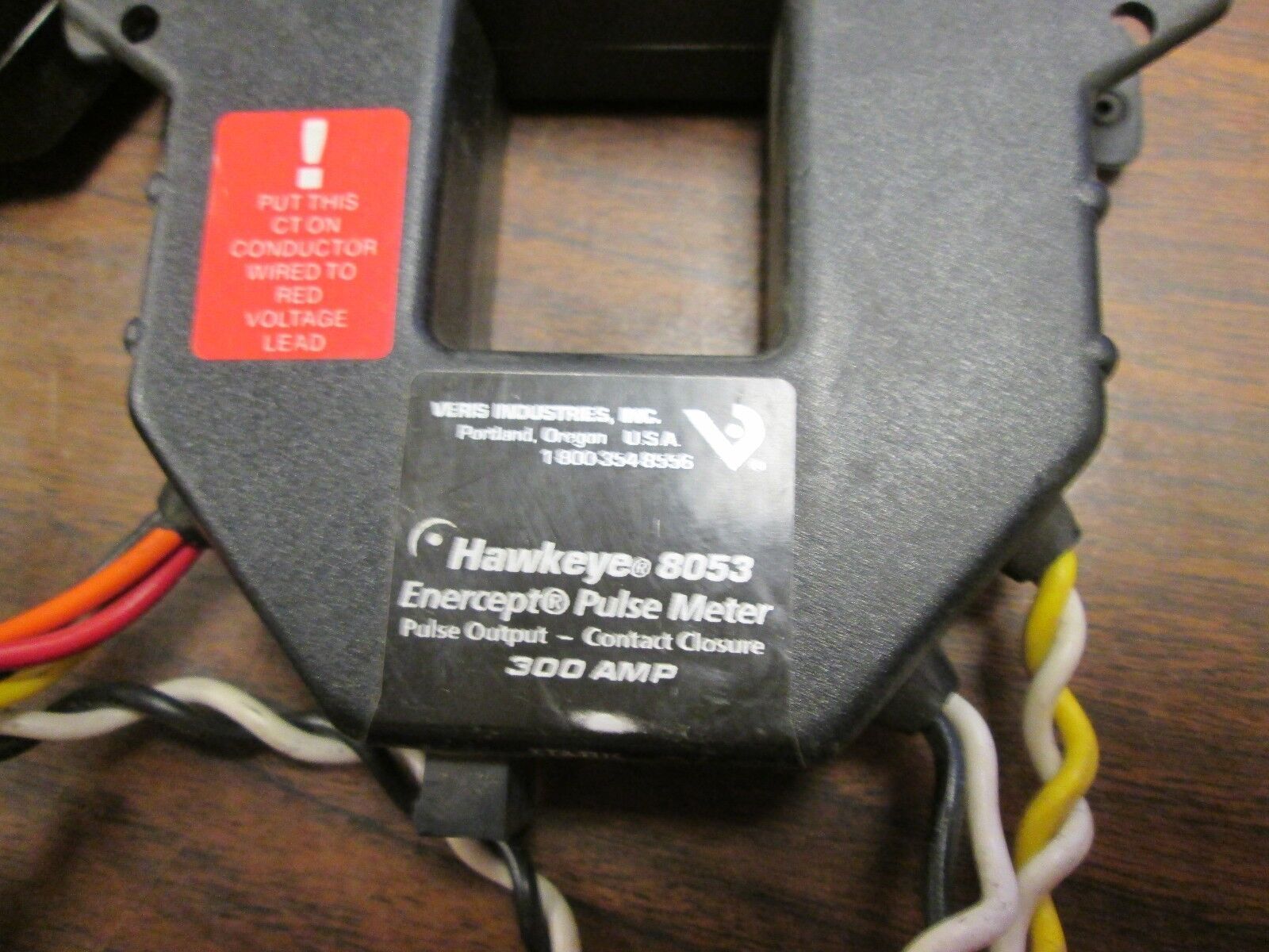 Hawkeye 8053 Enercept Pulse Meter H8053-0300-2 50/60Hz Used