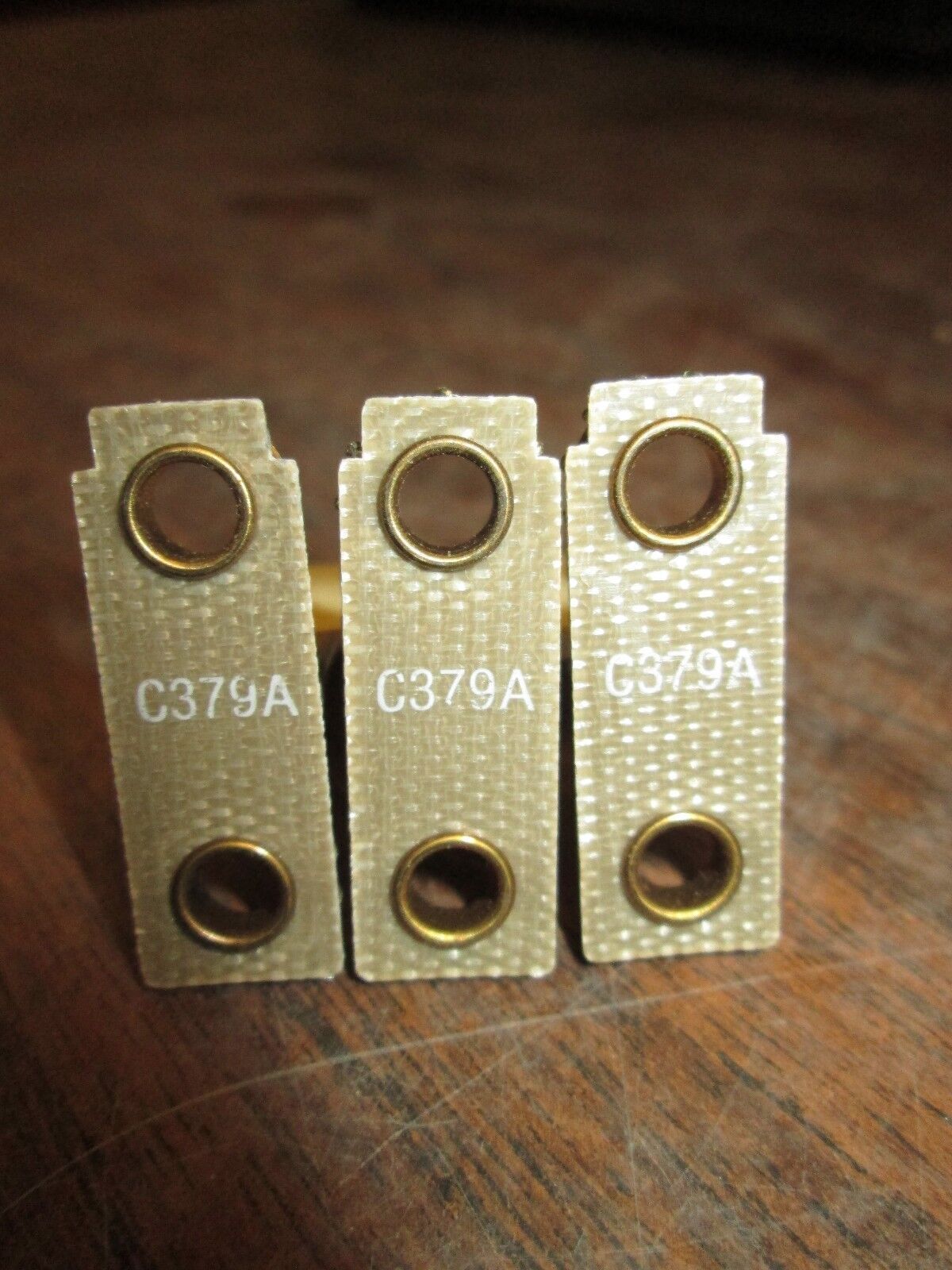 GE Overload Heater Element C379B Set of 3 Used