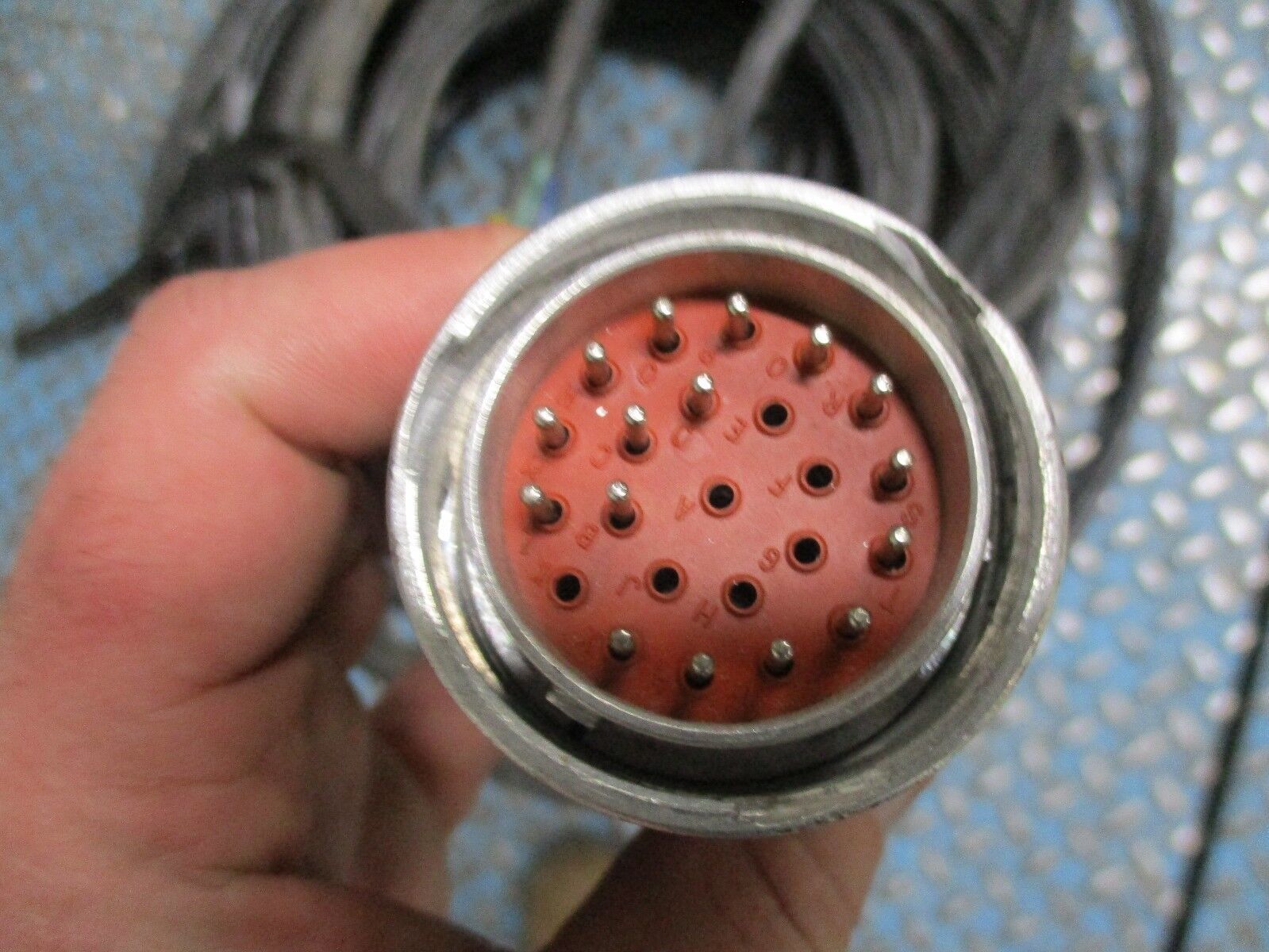 LADD Plug & Connector w/ Cable HD36-24-23PN-059 / HD36-24-23SN-059 Used