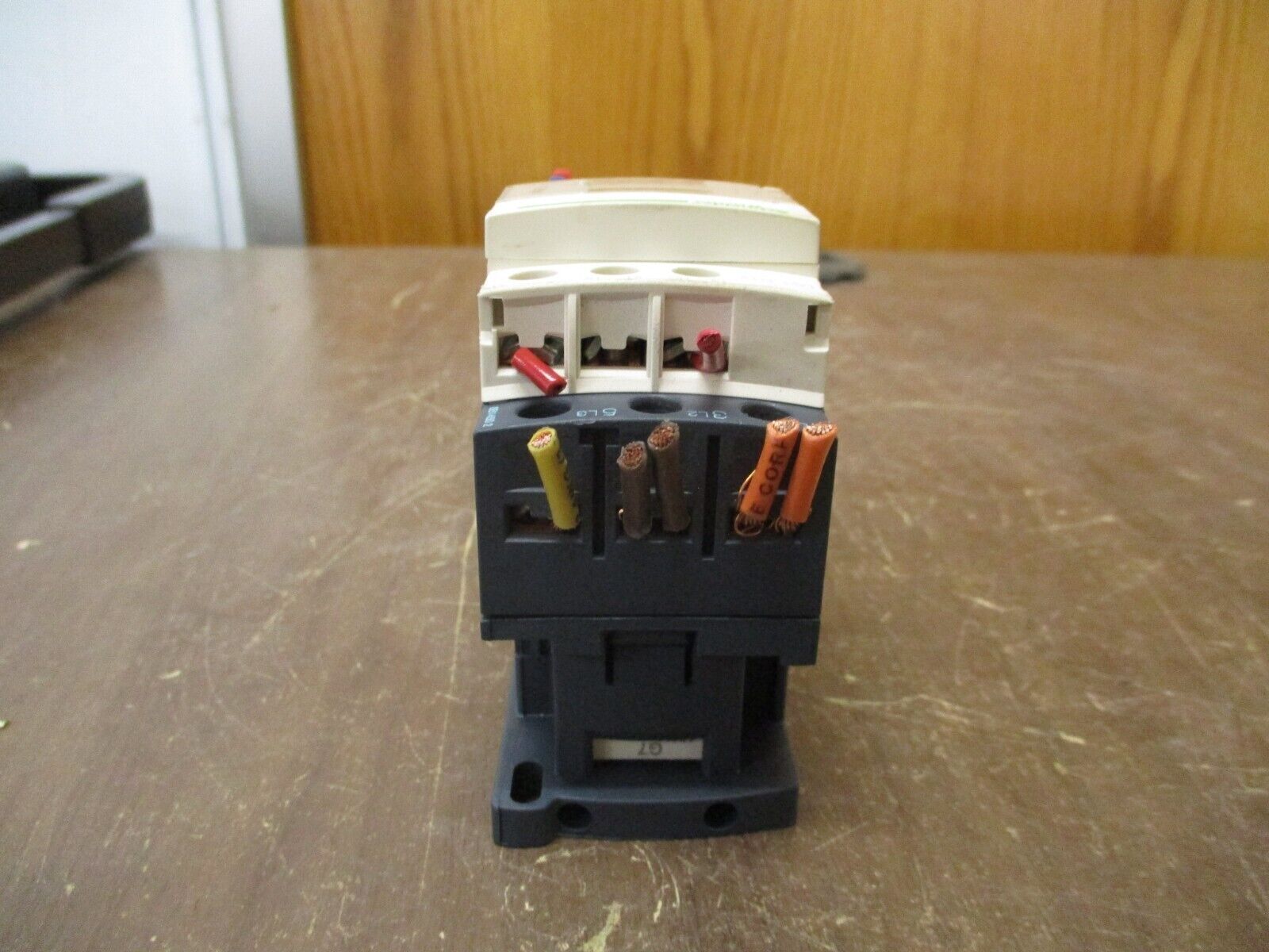 Schneider Electric Starter LC1 D12 / LRD 08 120V Coil 25A 600V Trip:2.5-4A Used