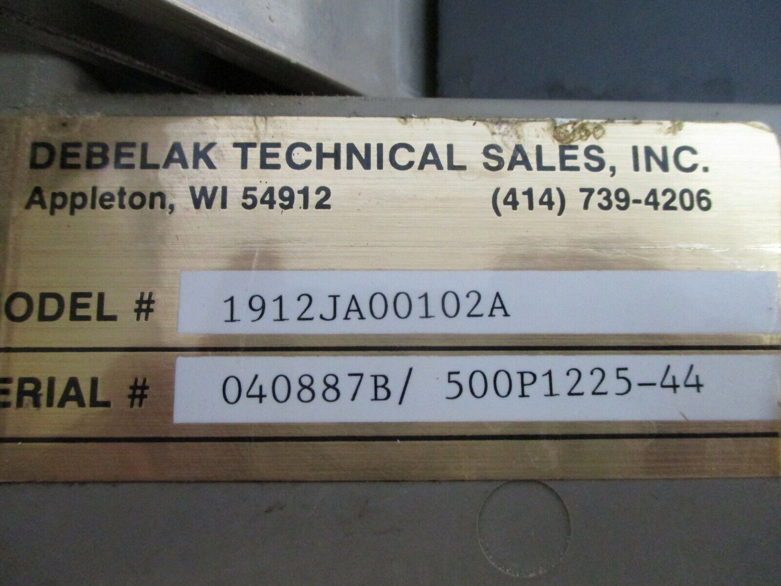 Taylor Fulscope ER/C Chart Recorder 1912JA00102A Used