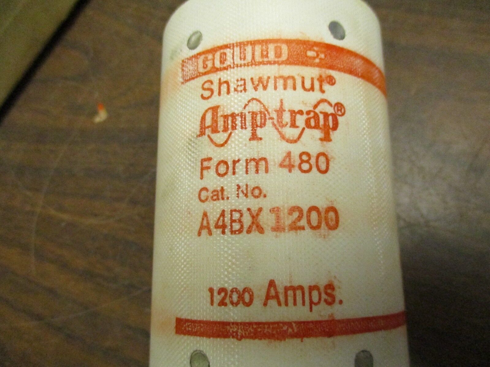 Gould Shawmut Amptrap Current Limiting Fuses A4BX1200 1200A 600V New Surplus