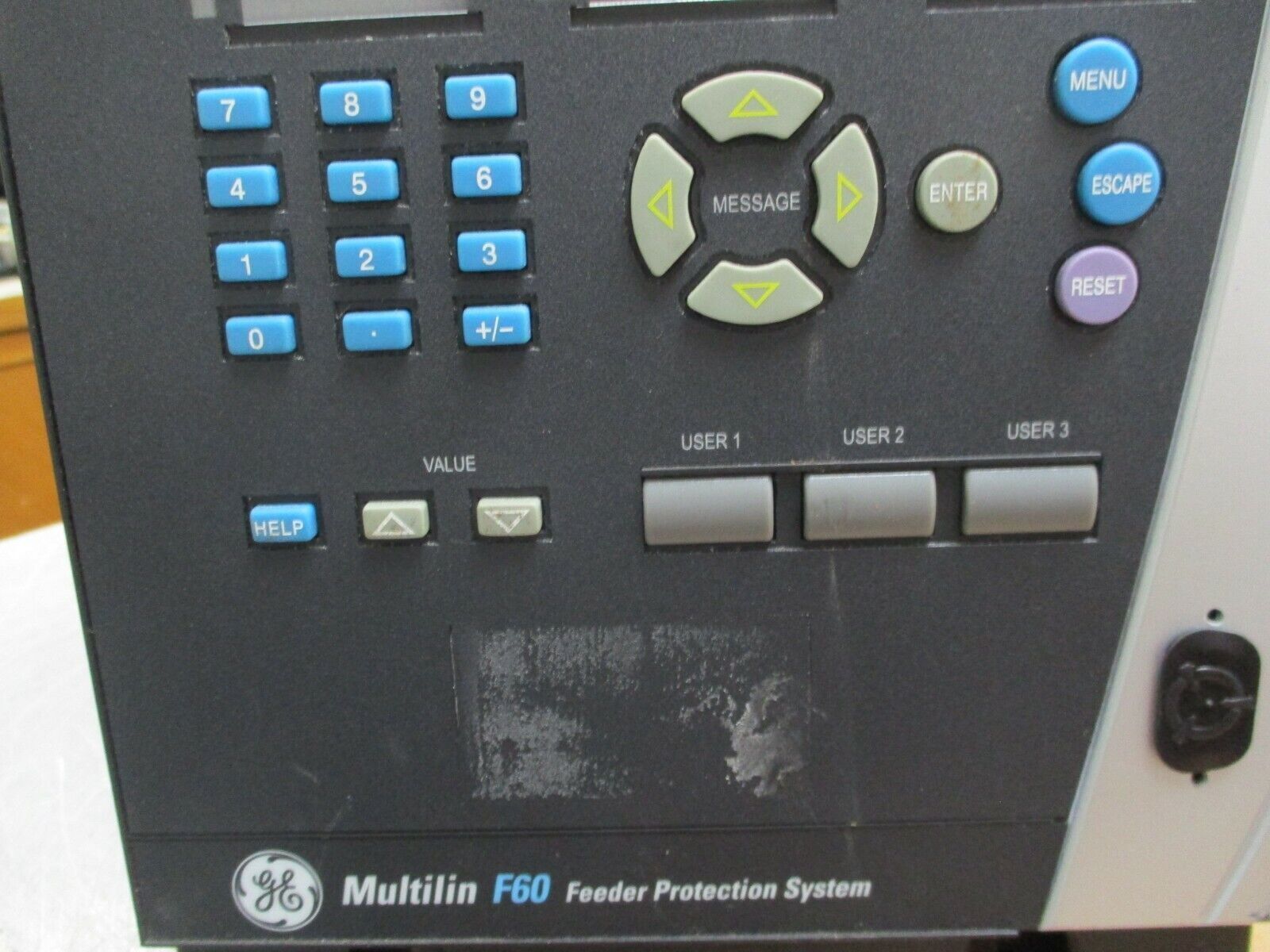 GE Multilin UR Series F60 Feeder Management Relay F60N03VKHF8GH6DM6CP5A Used