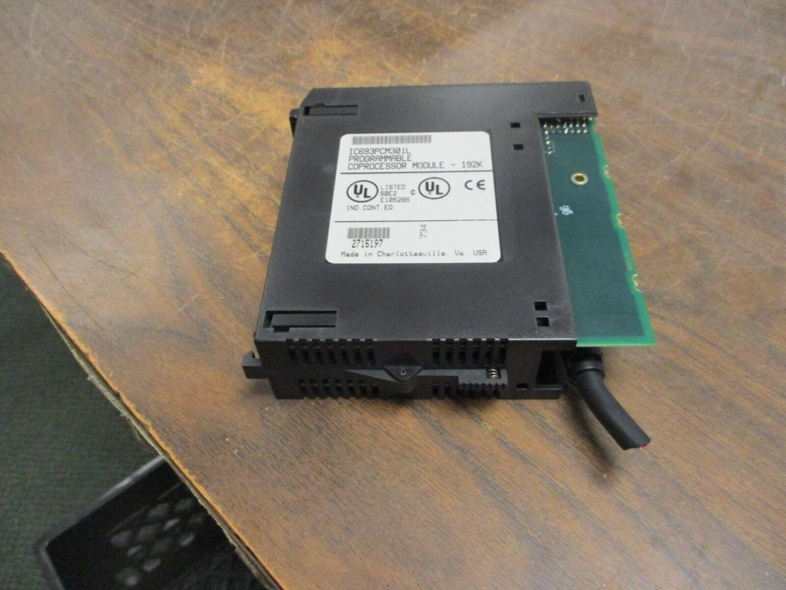 GE Fanuc Programmable Coprocessor Module IC693PCM301L 192K *No Cover* Used