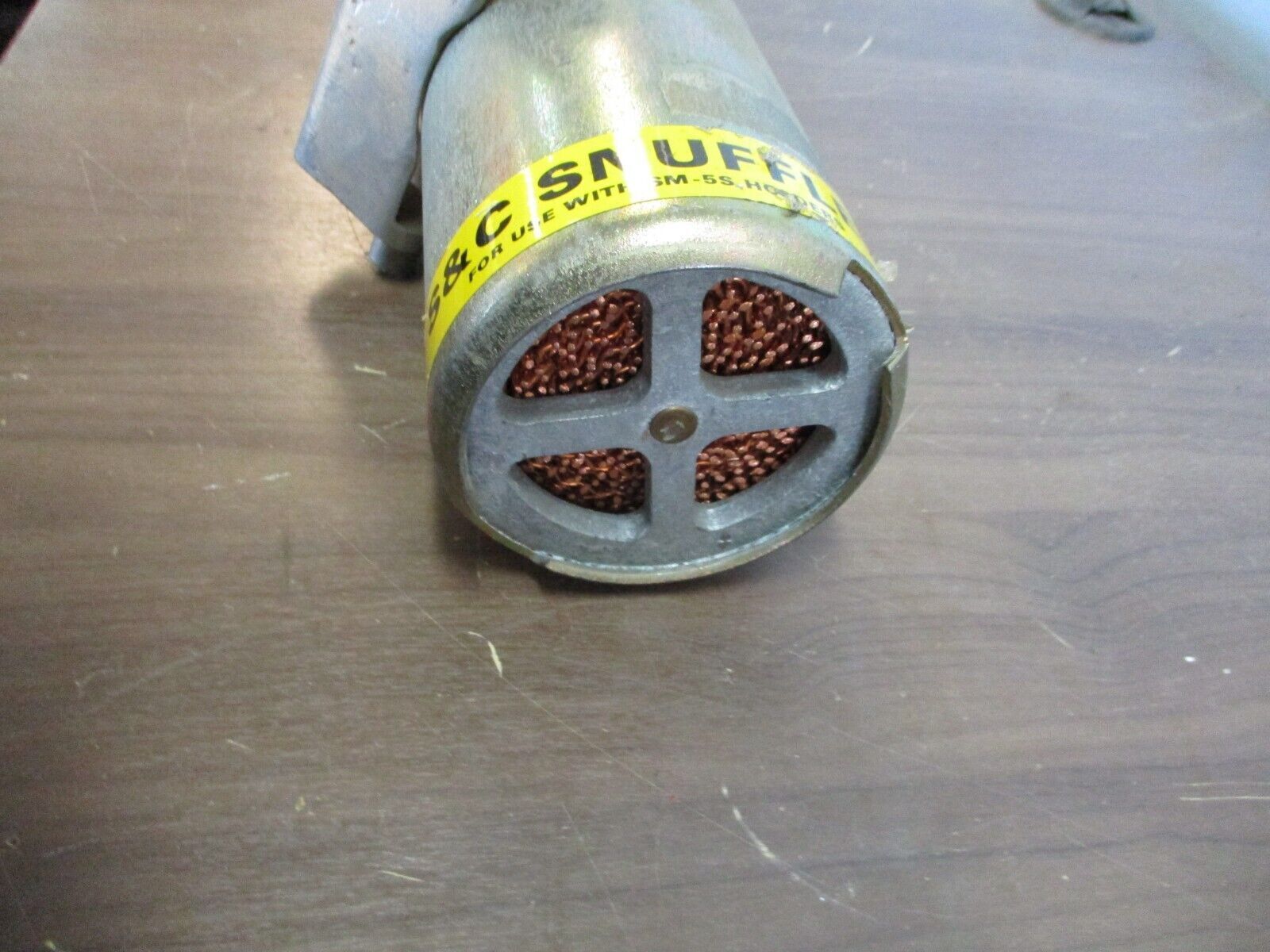 S&C SM-55 Medium Voltage Range Fuse 86641R2 400E Max 7.2-8.25kV *No Refill* Used