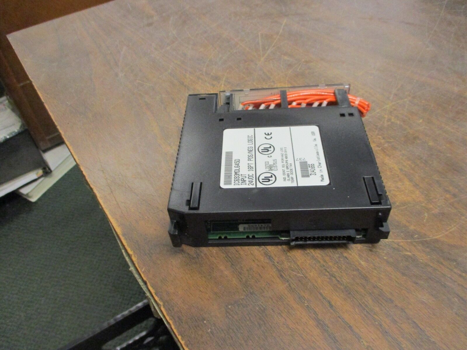 GE Fanuc Input Module IC693MDL645D 24VDC 16PT POS/NEG Logic Used