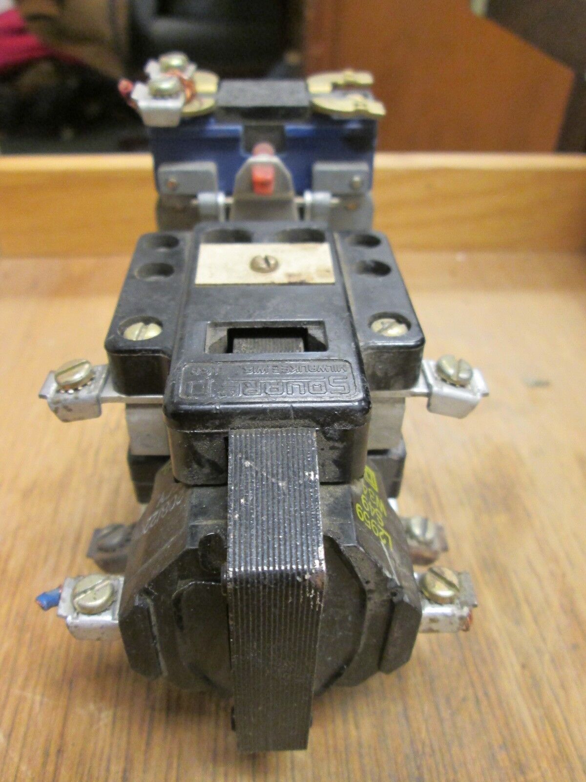Square D Relay Timer 8501 DE0-20 120V Coil 600V Used