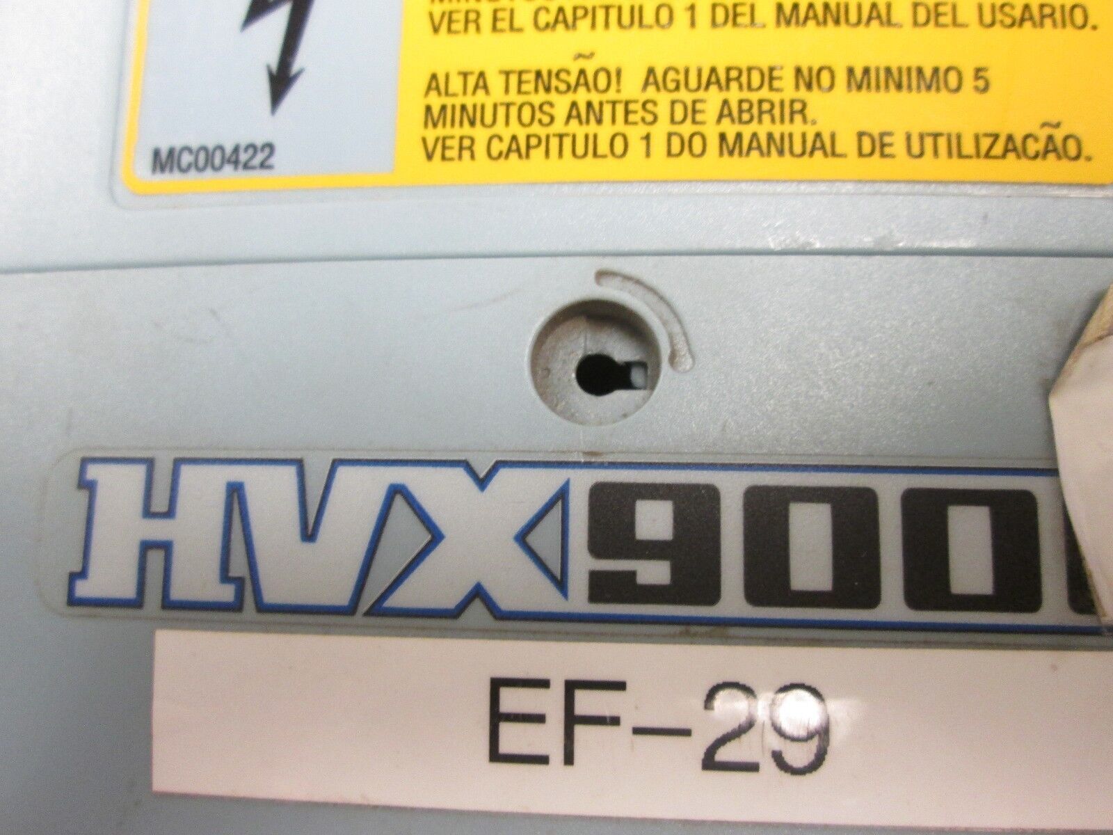 Cutler-Hammer HVX9000 AC Drive HVX005A1-4A1B1C4 5HP 3Ph Used