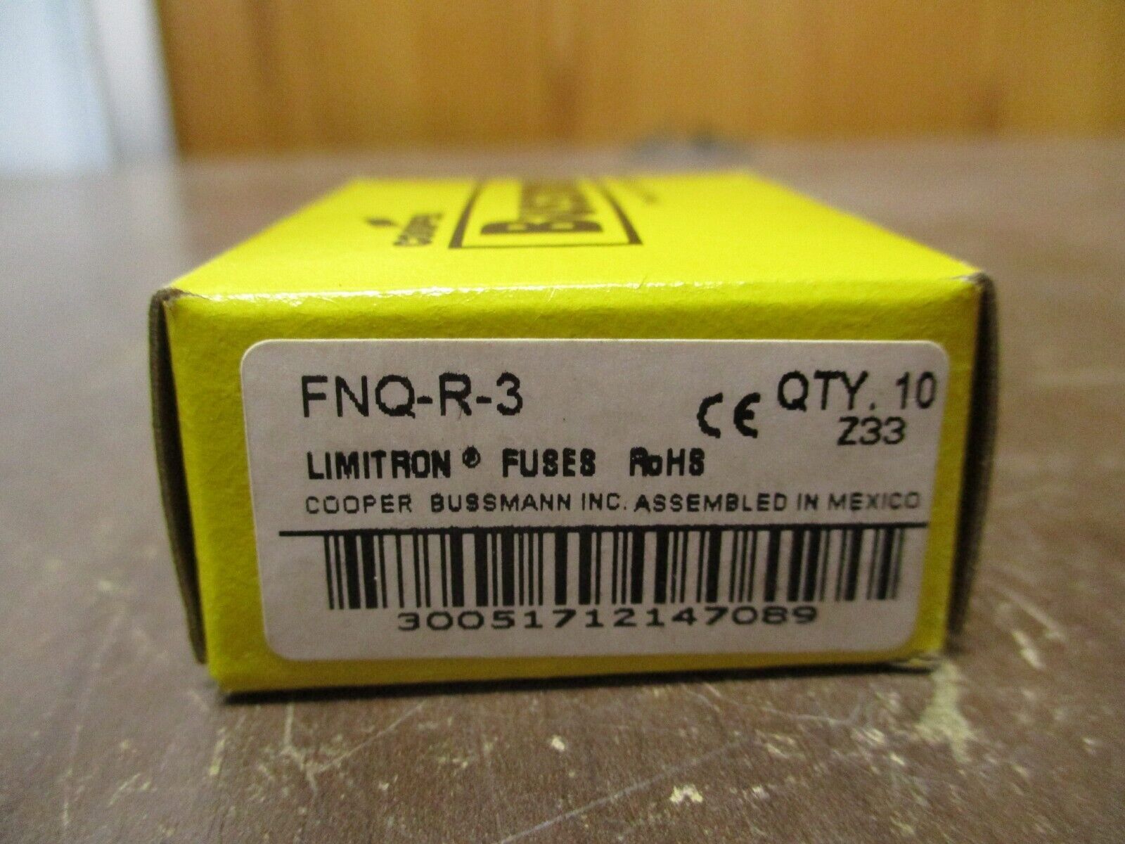 Cooper Bussmann Limitron Fuse FNQ-R-3 3A 600V *Box of 10* New Surplus