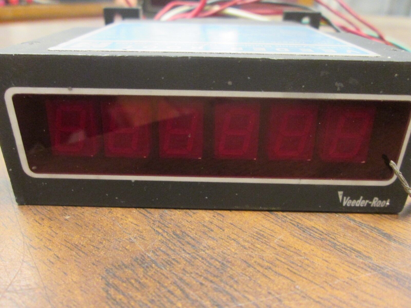 Veeder-Root Electronic Digital Totalizer 799526-001 115V 50/60Hz 6-Digit Used