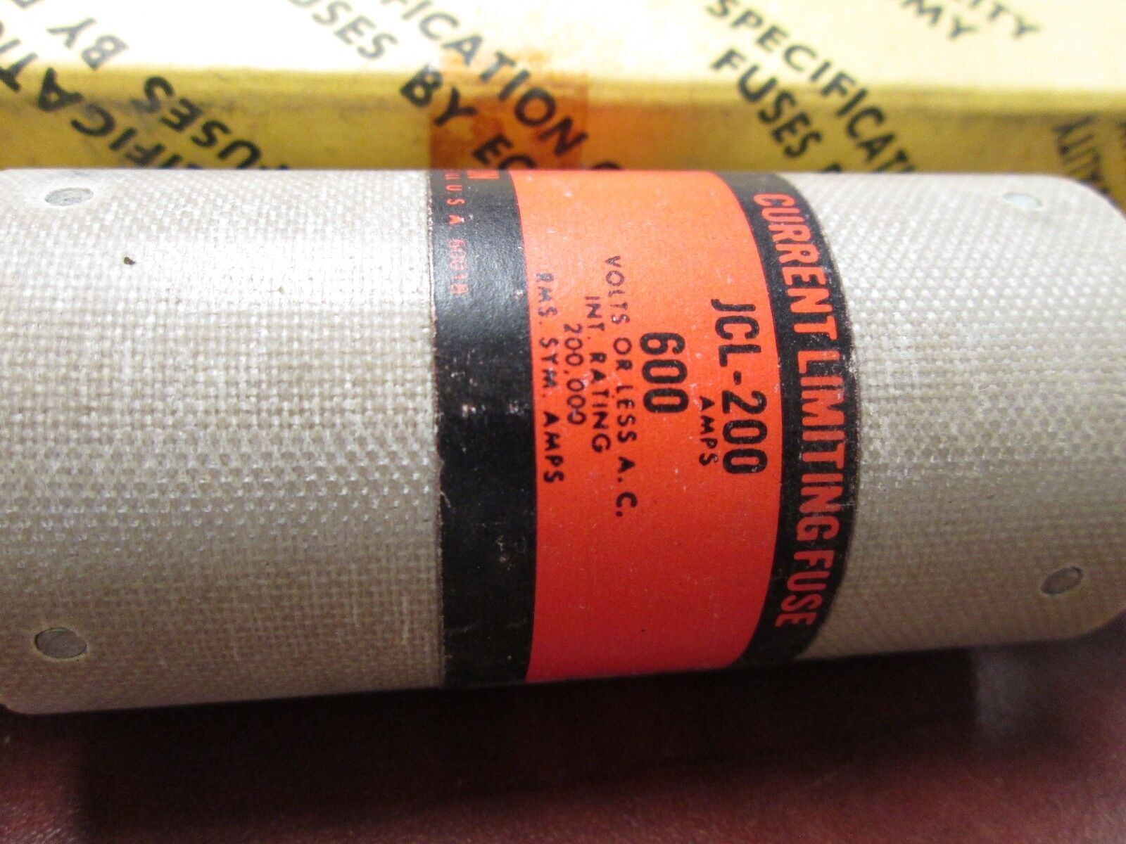 Econolim Current Limiting Fuse JCL-200 200 A 600 V