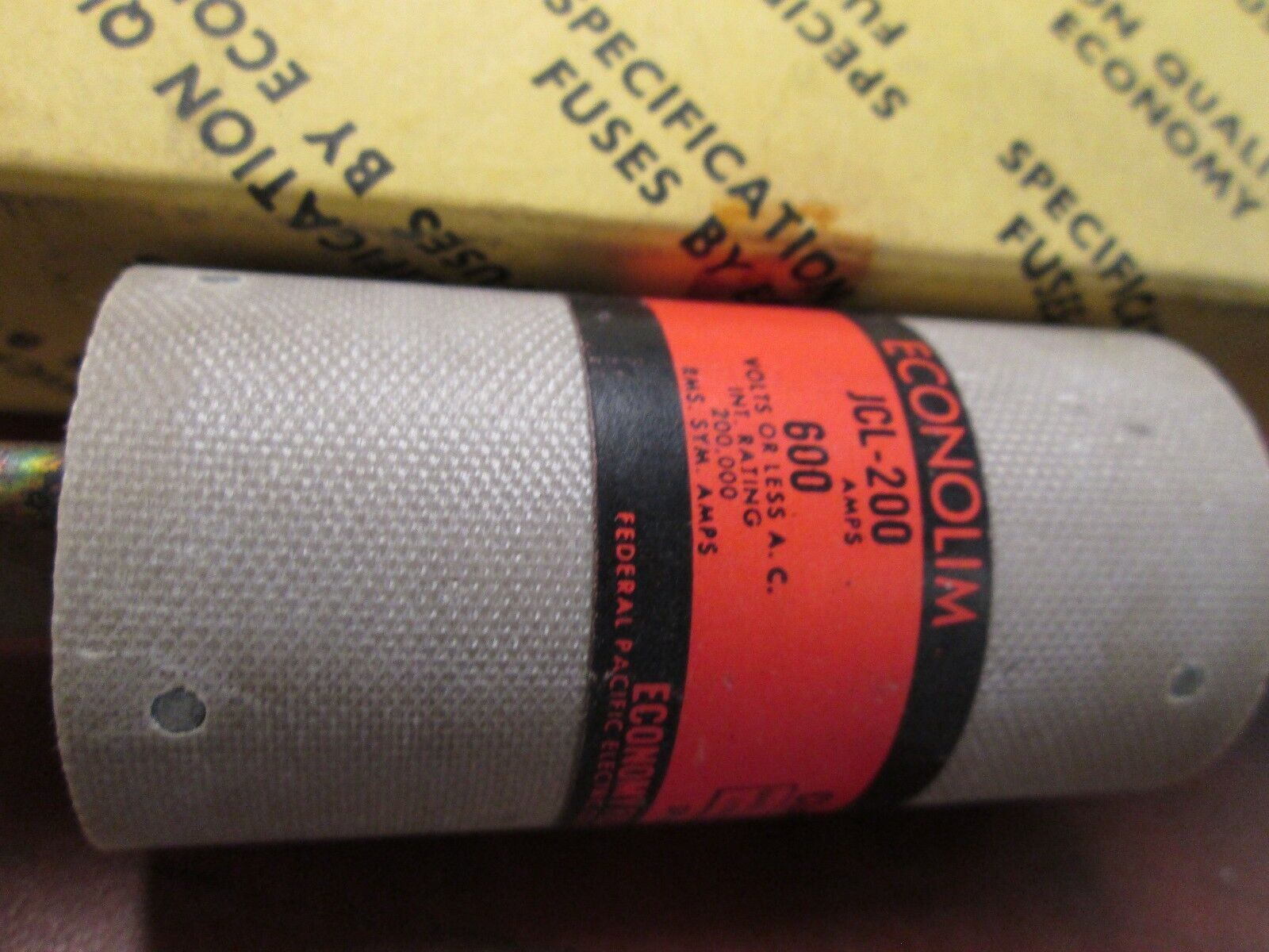 Econolim Current Limiting Fuse JCL-200 200 A 600 V