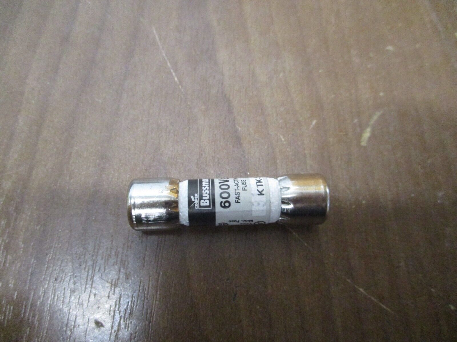 Cooper Bussmann Fuse KTK-5 5A 600V *Lot of 5* *No Box* New Surplus