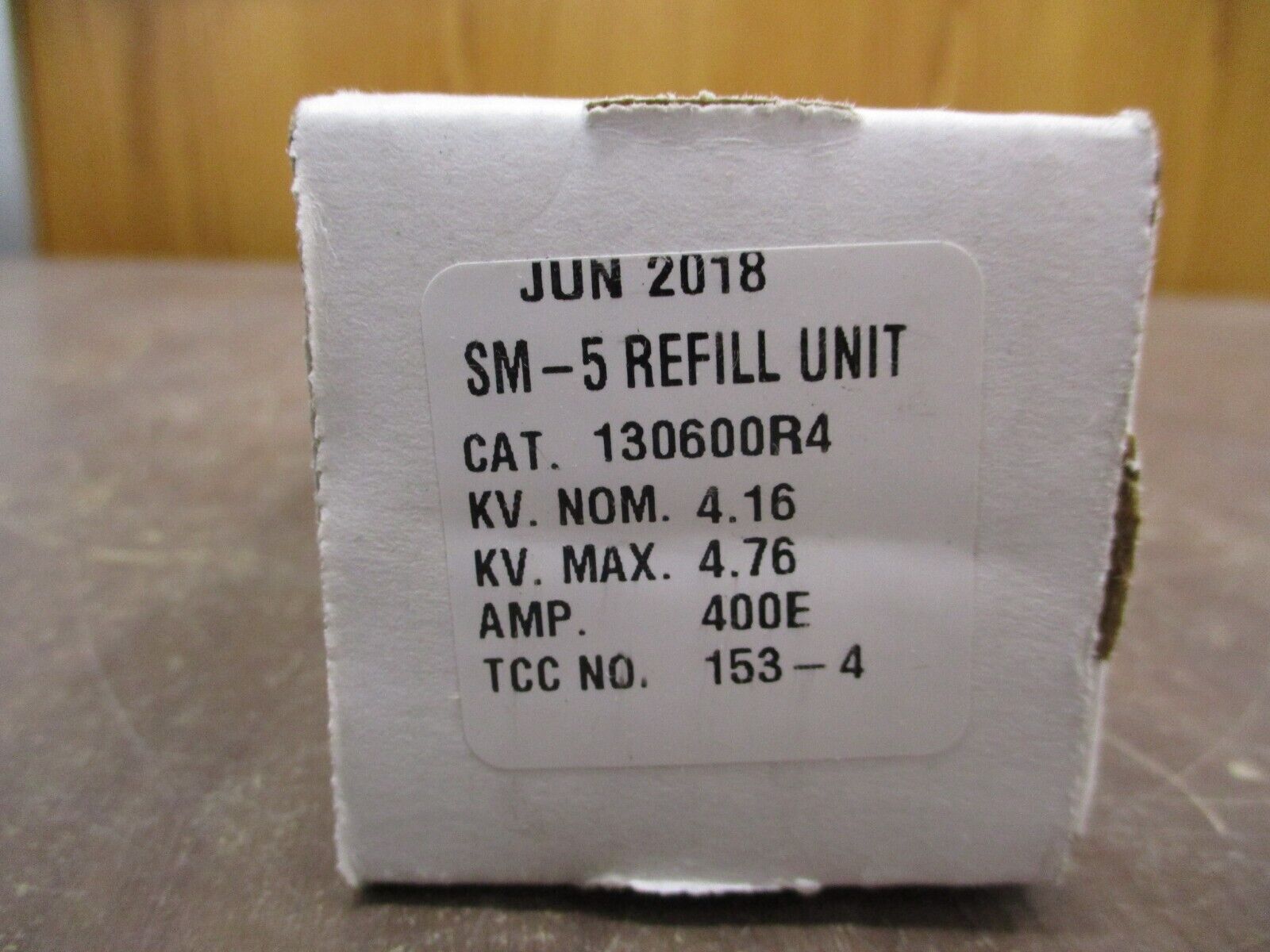 S&C SM-5 Refill Unit 130600R4 400E 4.16kV New Surplus