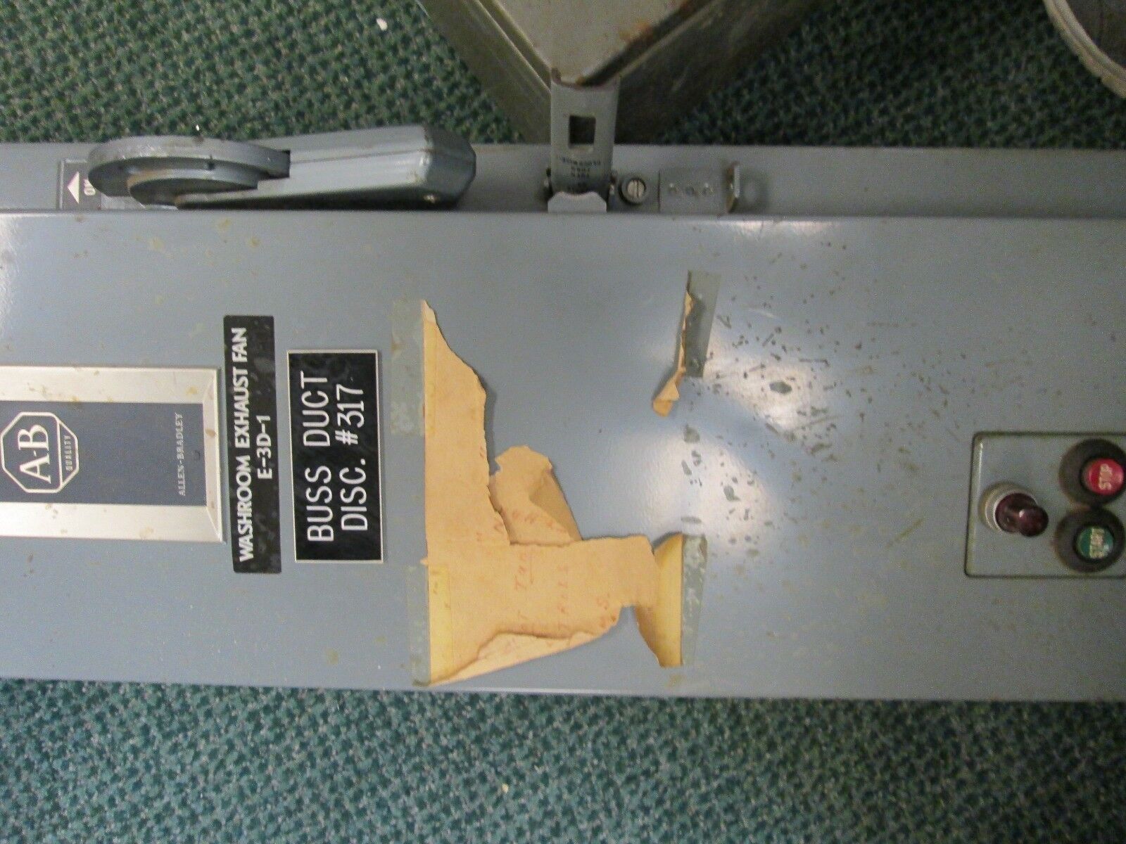 Allen Bradley Combination Size 1 Fusible with Control Transformer, 712-BJB6906