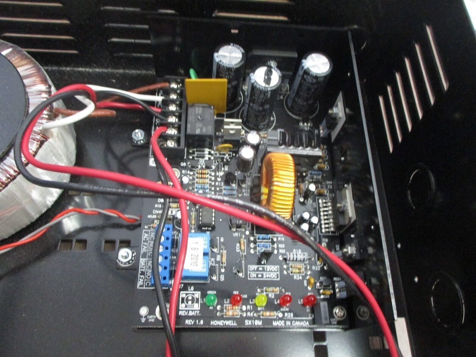 Honeywell Power Supply HP600ULACM8 12/24VDC Used