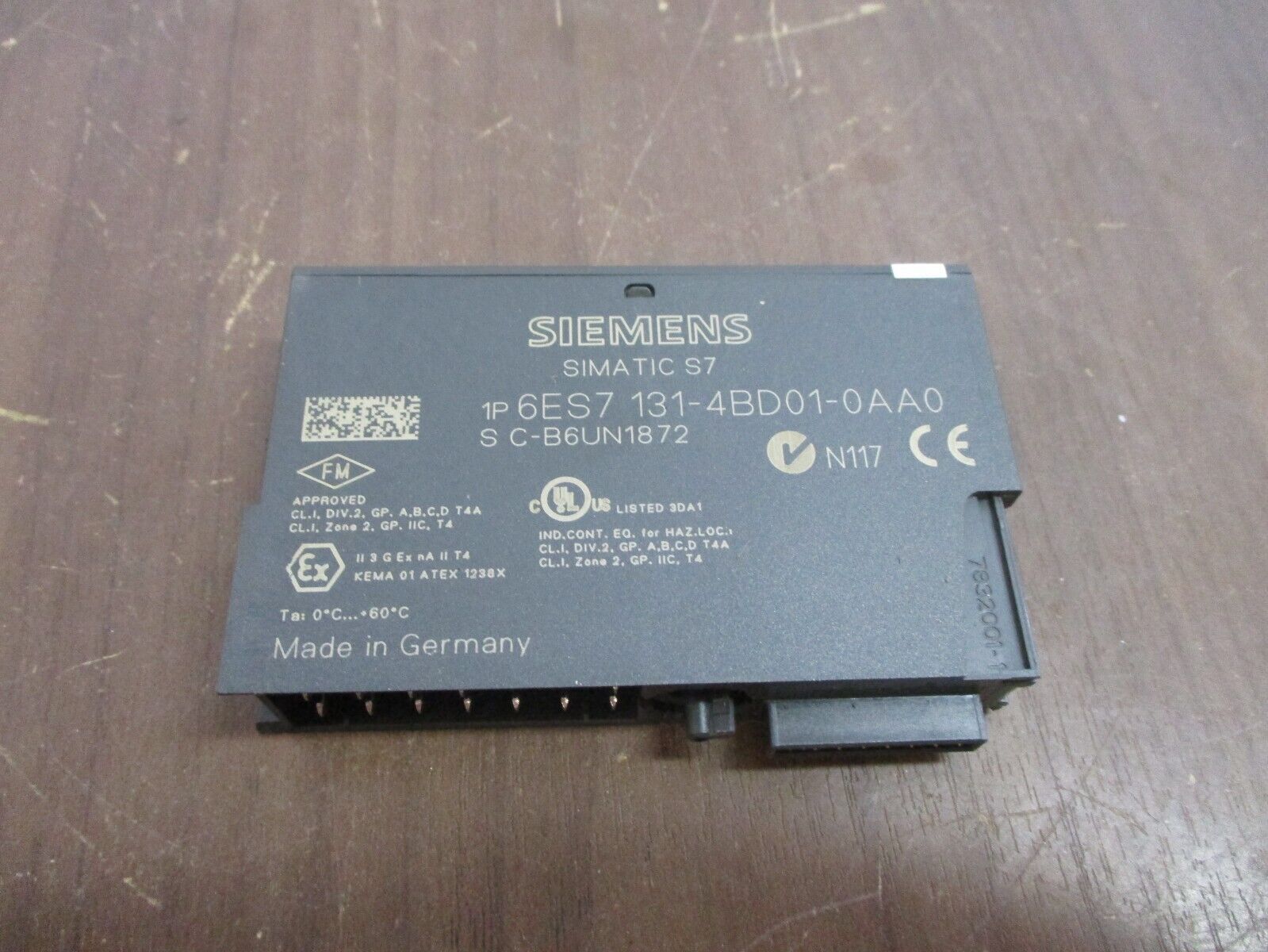 Siemens Simatic S7 Input Module 6ES7 131-4BD01-0AA0 *Lot of 2* Used