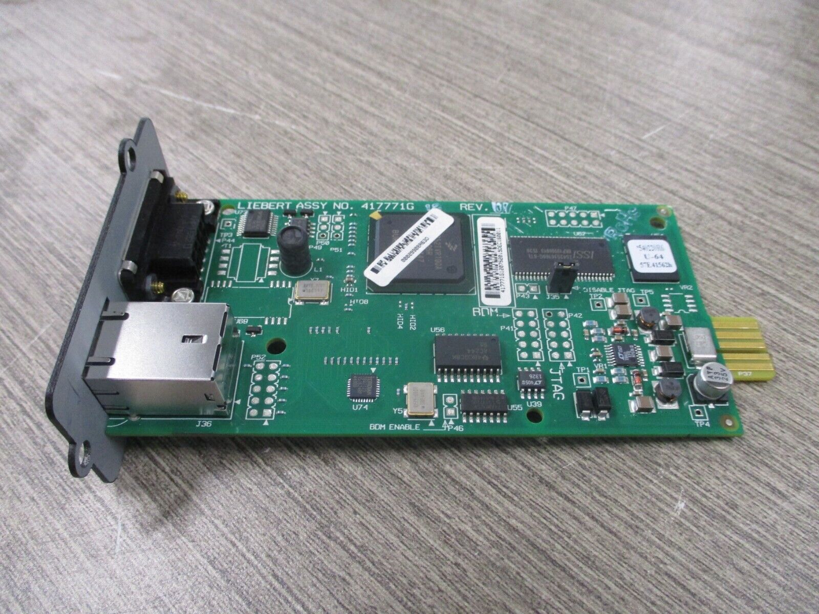 Emerson Liebert Intellislot Web Card IS-IPBMX Used