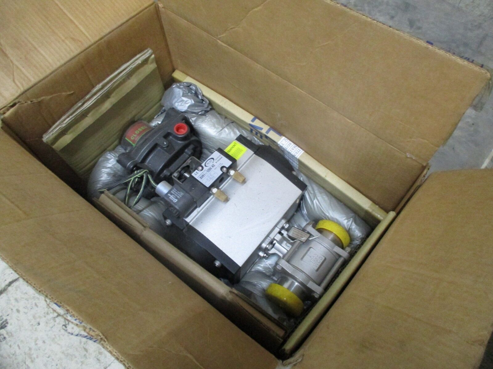 QSM Tru-Flo Actuated Valve w/ Positioner MT36 SR4 F07/F10 Valve: 2" 1000WPG
