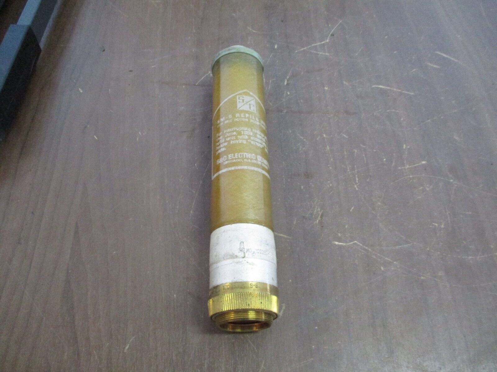 S&C SM-5 Fuse Refill Unit 132250-R4 150E 14.4kV Used