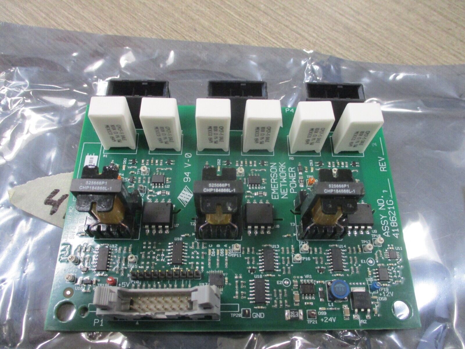 Emerson Liebert Diff. Voltage Monitor Board 418621G1 Rev 2 *No Box* New Surplus