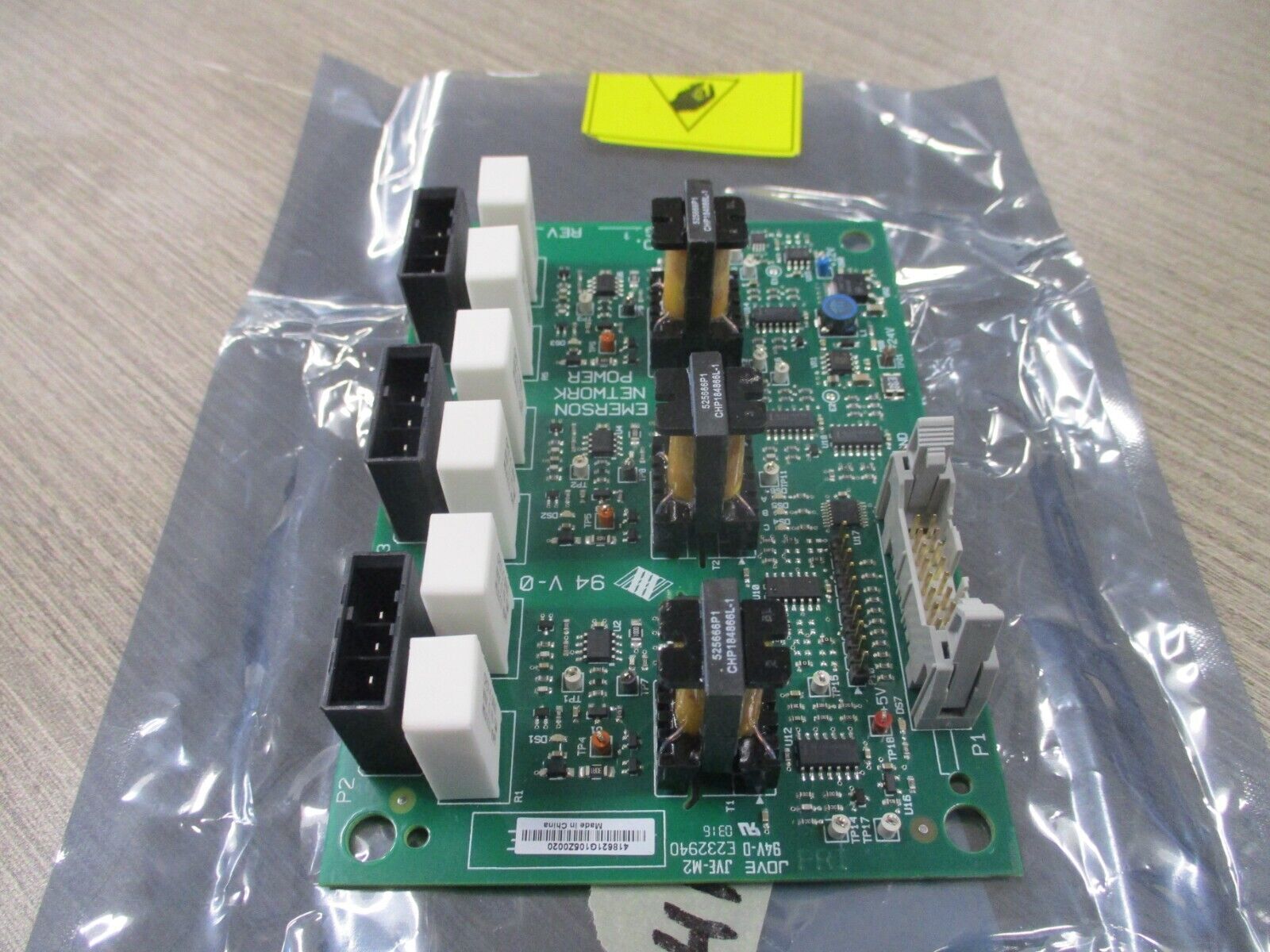 Emerson Liebert Diff. Voltage Monitor Board 418621G1 Rev 2 *No Box* New Surplus