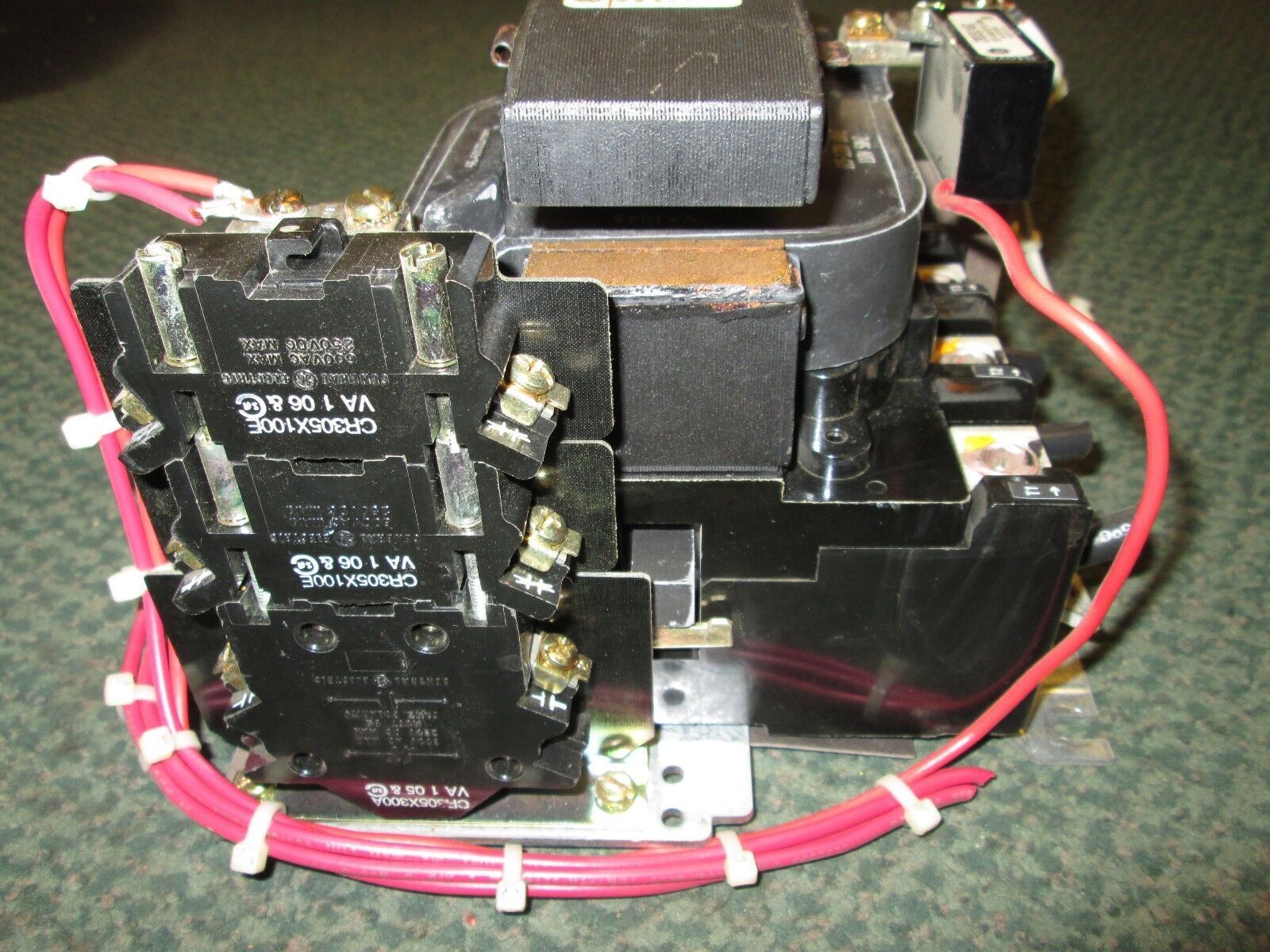 GE Contact CR305E0**AALH 115-120V Coil nema size 3 600V Used